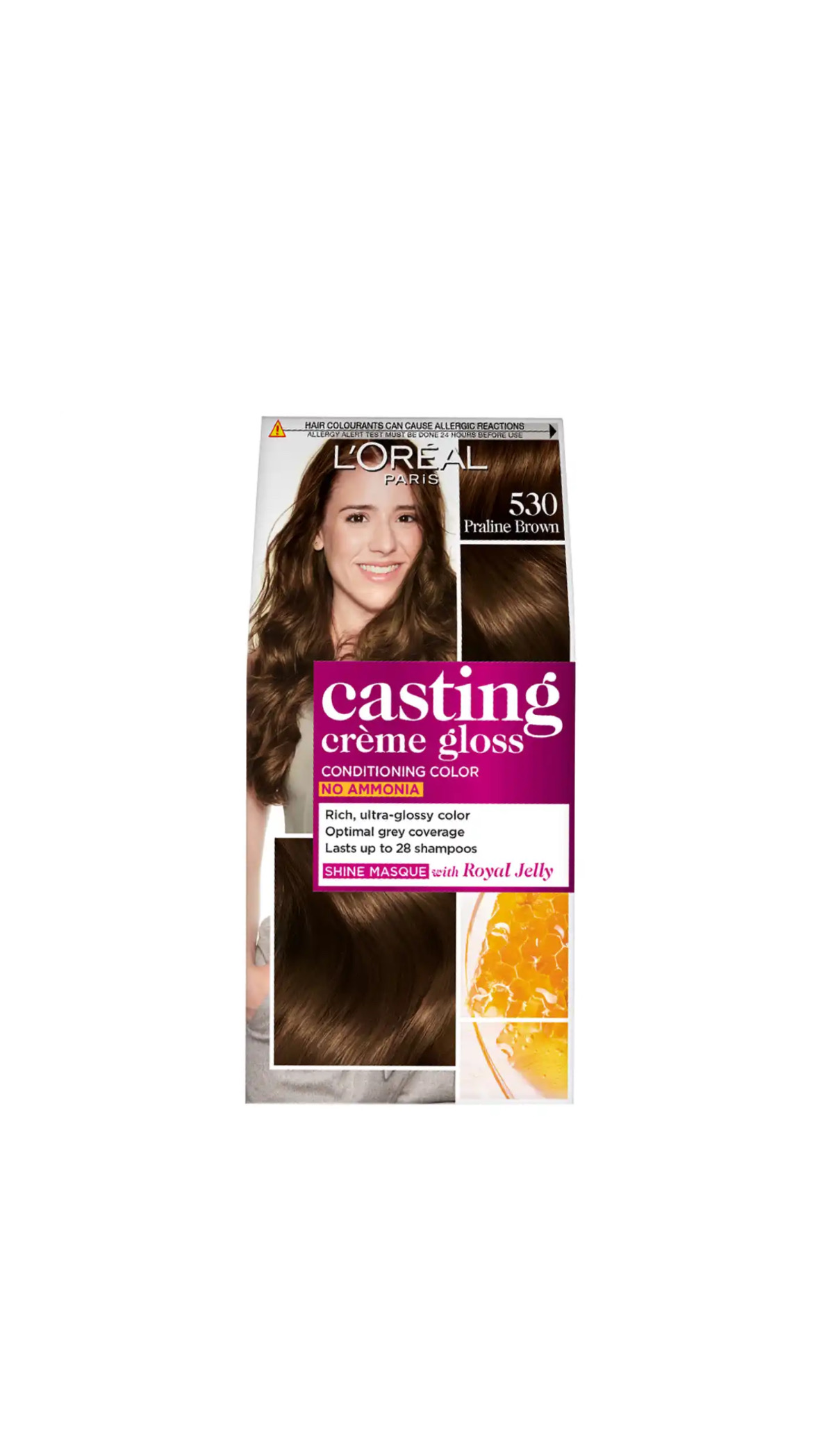 Loreal Creme Gloss 530 Paraline Brown