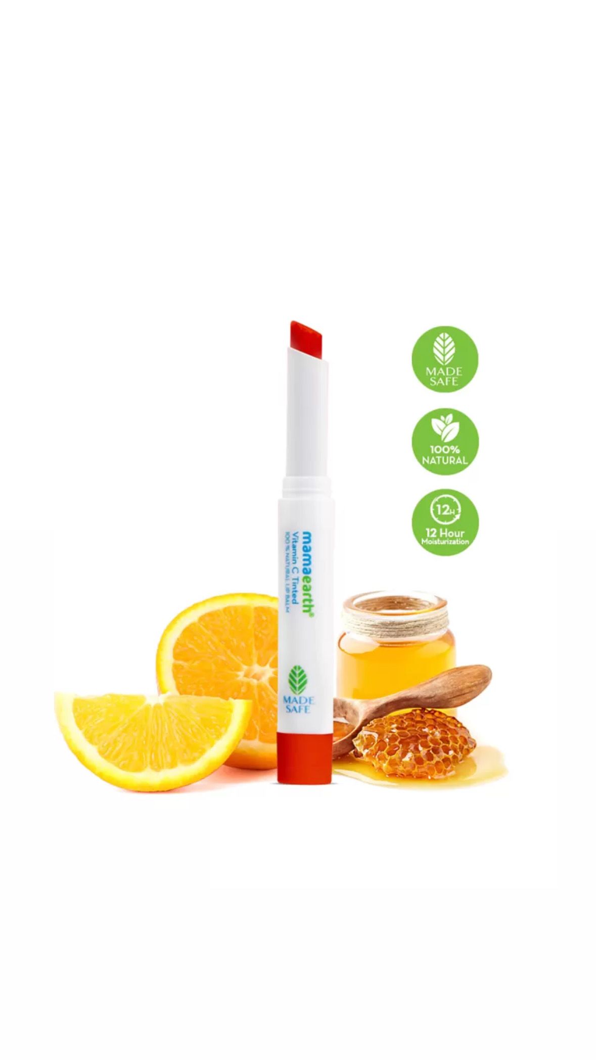 Mamaearth Vitamin C & Honey Lip Balm