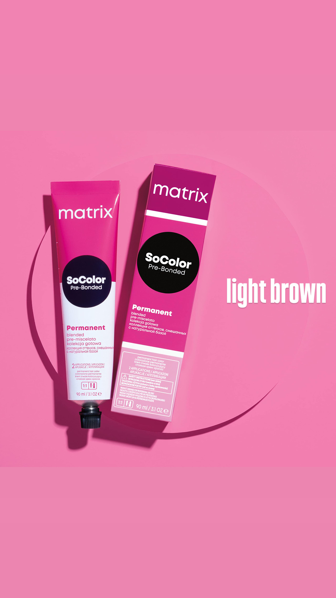 Matrix Light Brown Hair Color - Hair Care