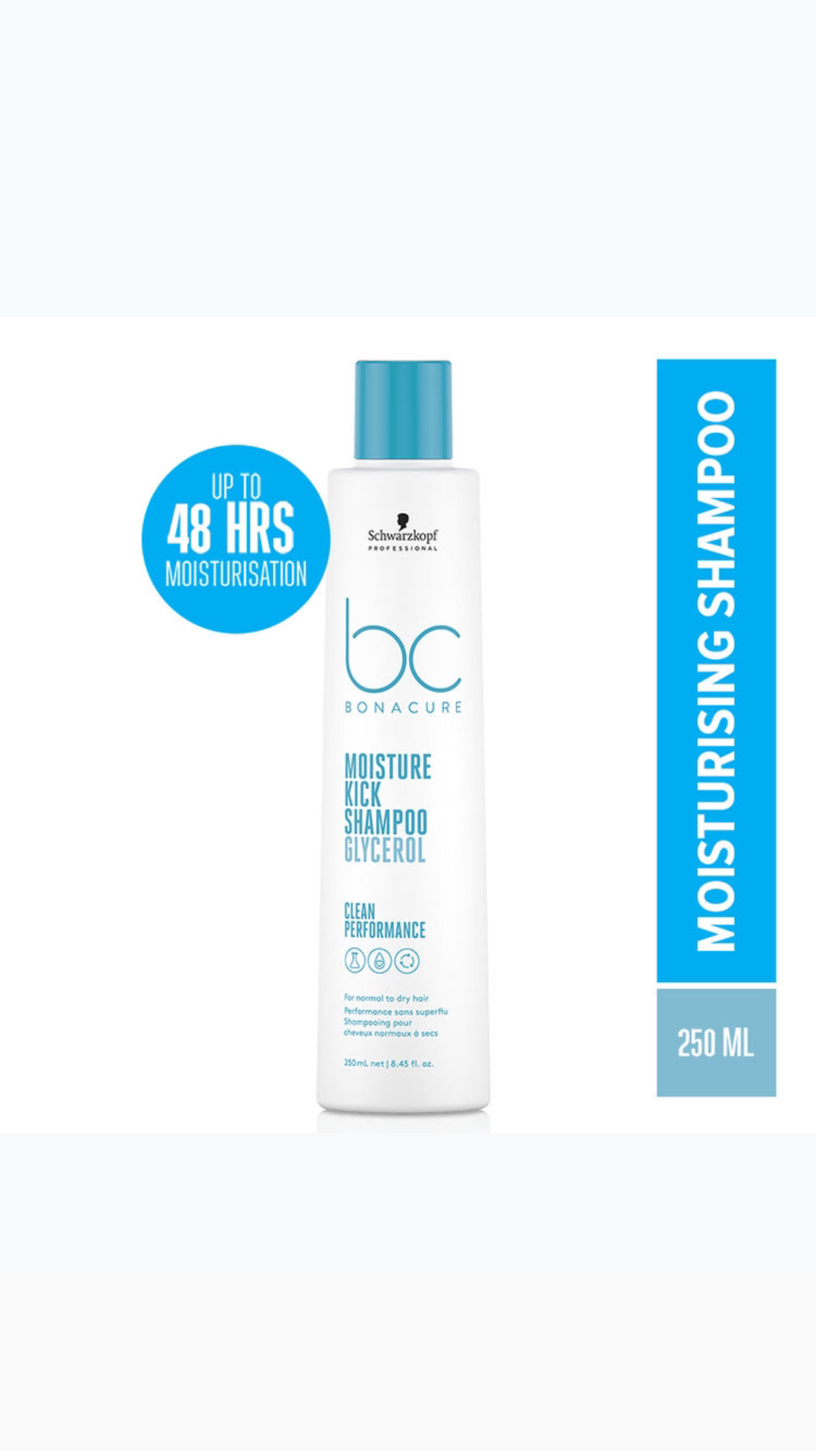 Schwarzkopf Moisture Kick Shampoo - Hair Care
