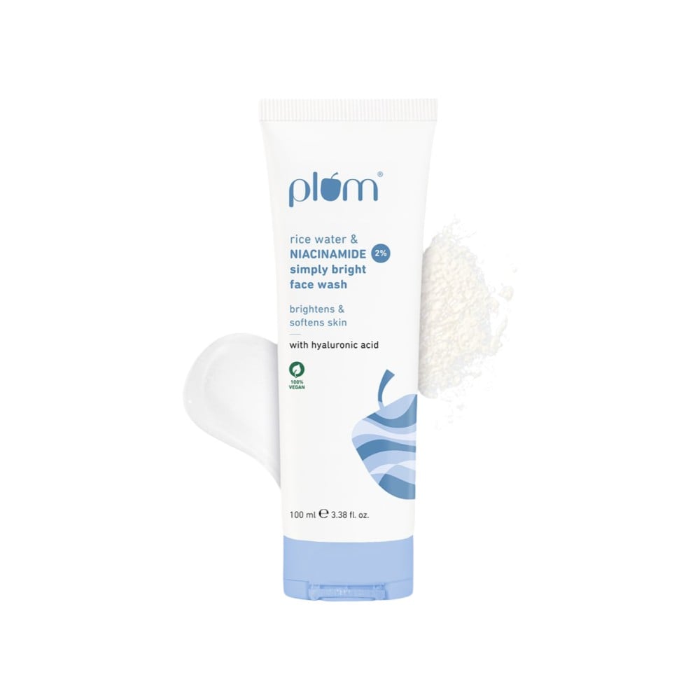 Plum Rice Water Face Wash - 