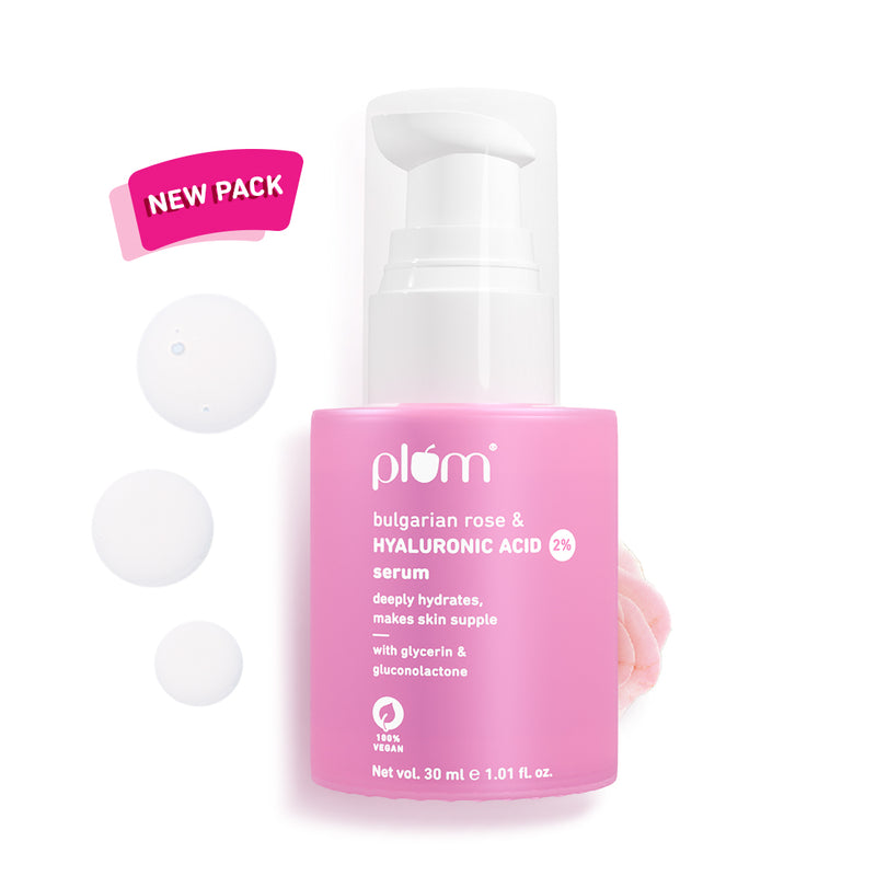 Plum Bulgarian Rose & Hyaluronic Acid Serum