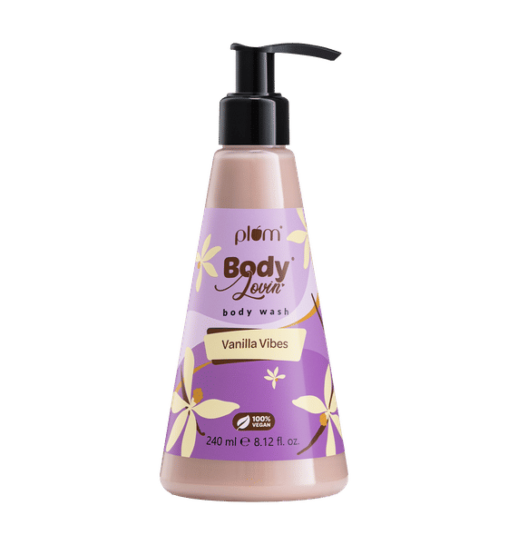 Plum Vanilla Vibes Shower Gel - 