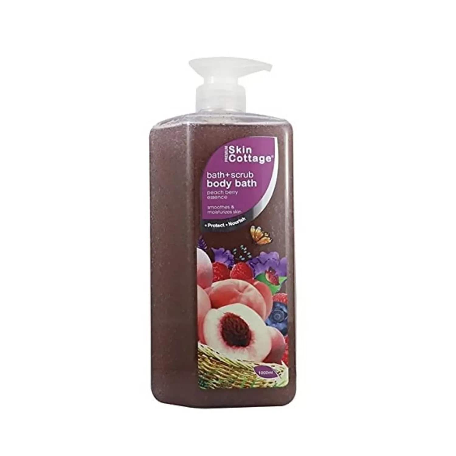Skin Cottage Bath + Scrub Peach Berry Essence - 