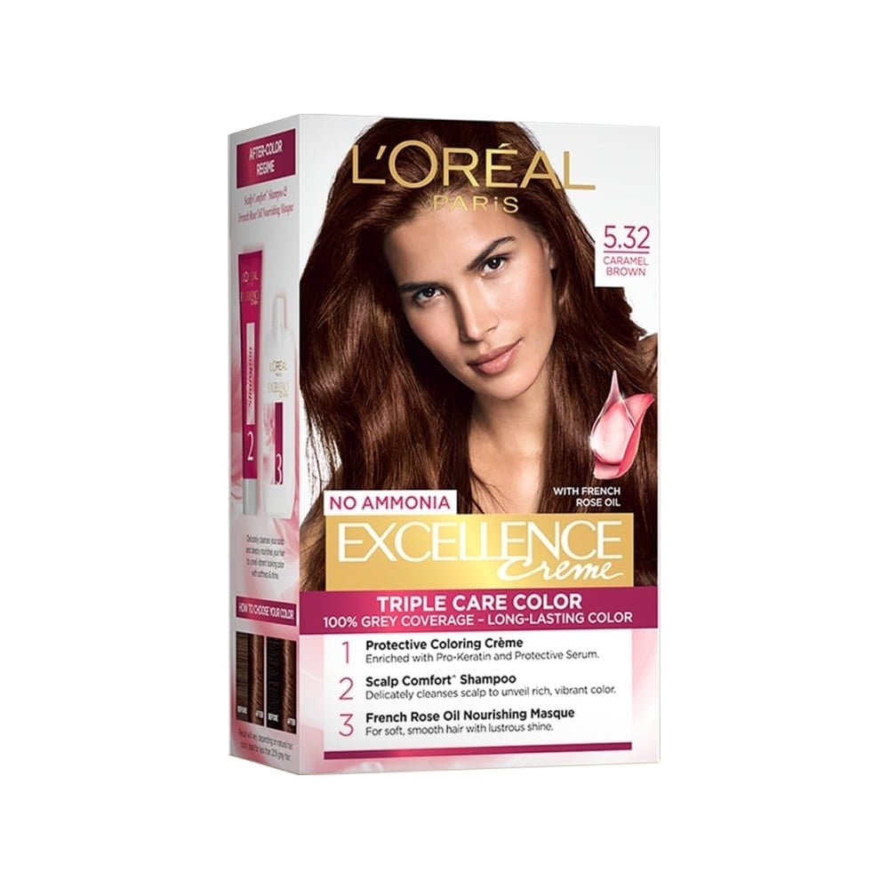 Loreal Excellence Creme 5.32 Caramel Brown