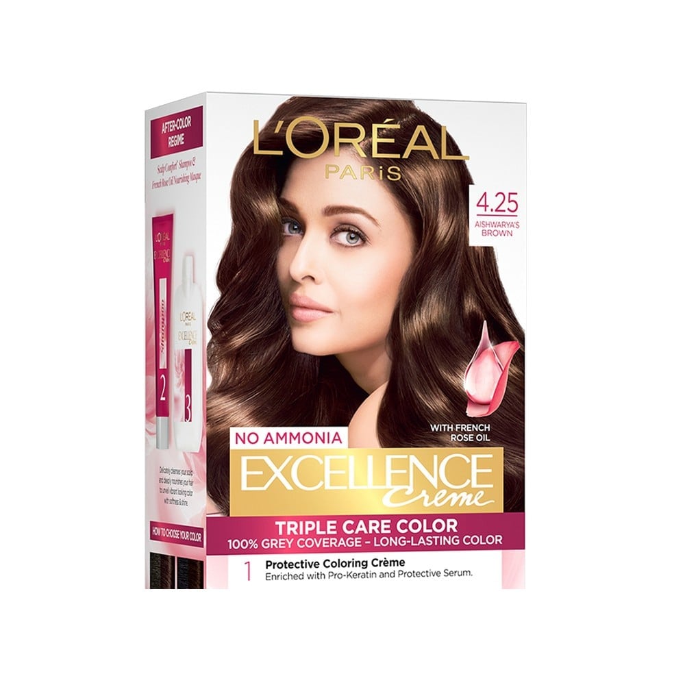 Loreal Excellence Creme 4.25 Aishwarya's Brown