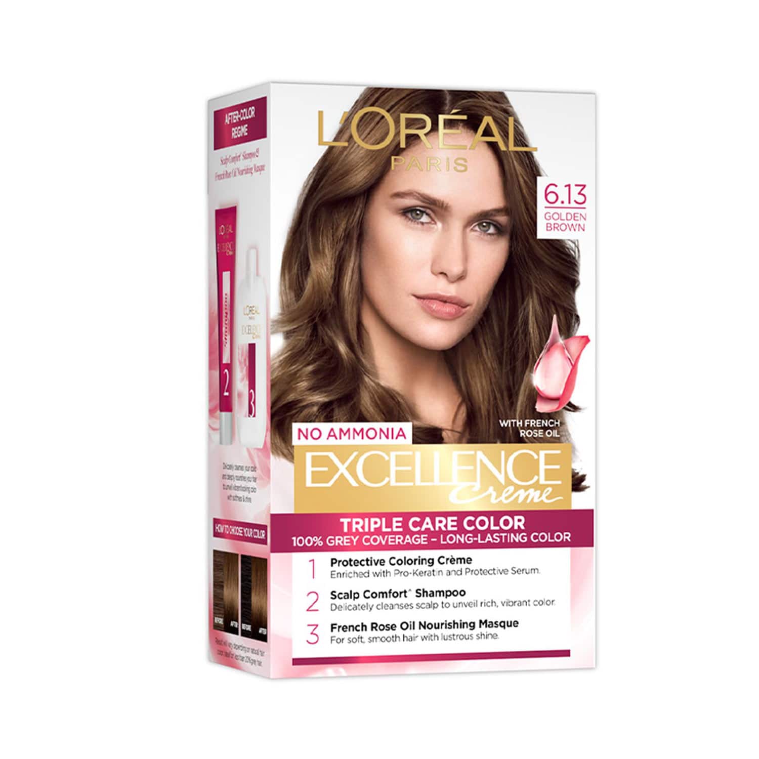 Loreal Excellence Creme 6.13 Golden Brown