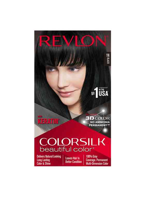 Revlon Color Silk Hair Color Black- 1N