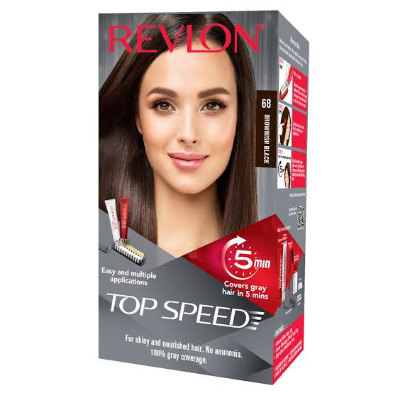 Revlon Top Speed Brownish Black 68