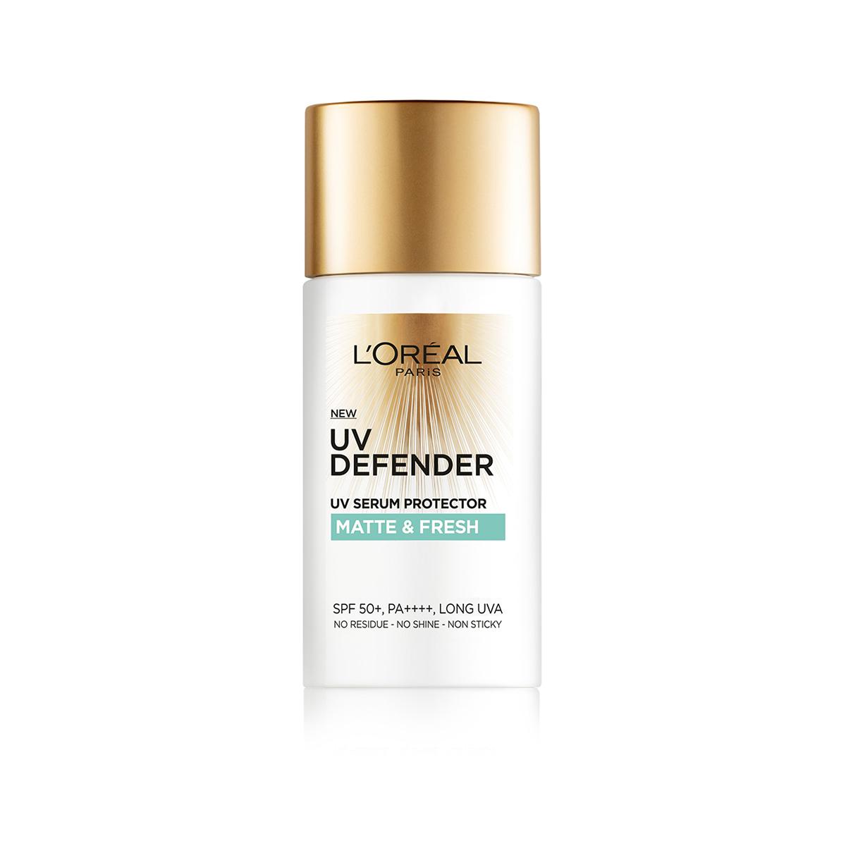 Loreal UV Defender Serum Matte & Fresh