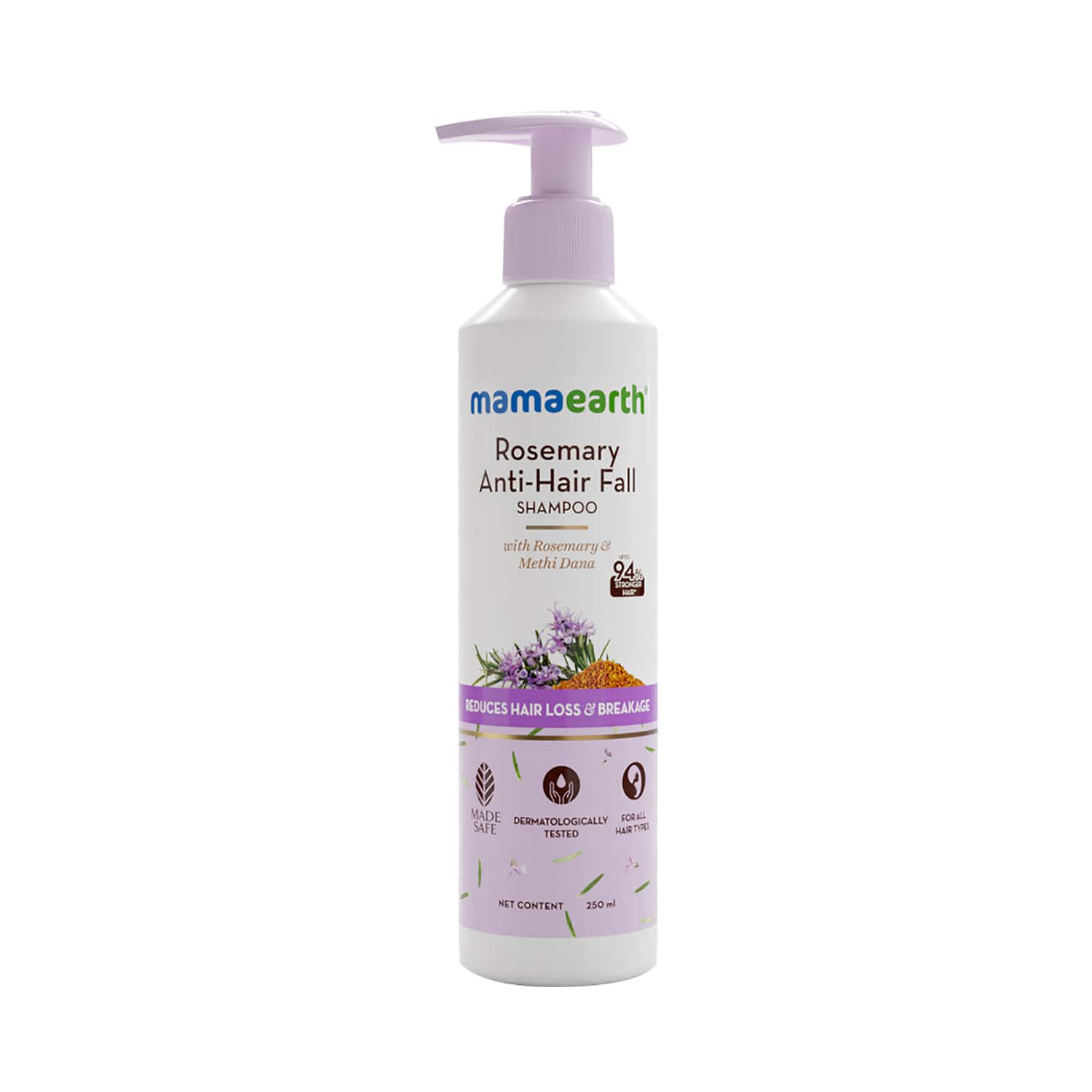 Mamaearth Rosemary Anti-Hairfall Shampoo