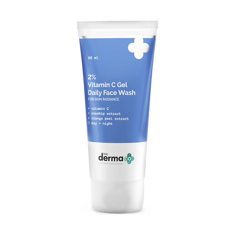 The Derma Co 2% Vitamin C Gel Facewash