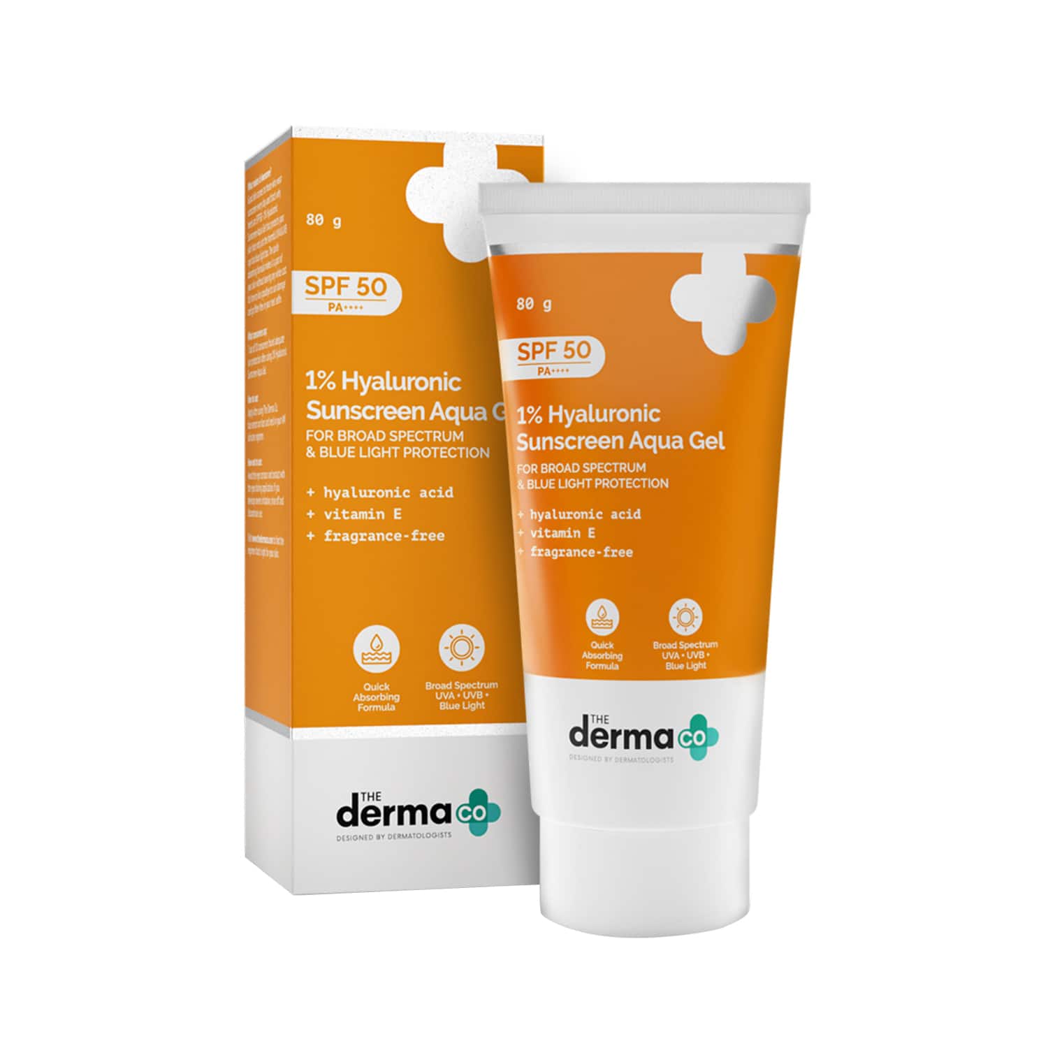 The Derma Co 1% Hyaluronic Sunscreen Aqua Gel
