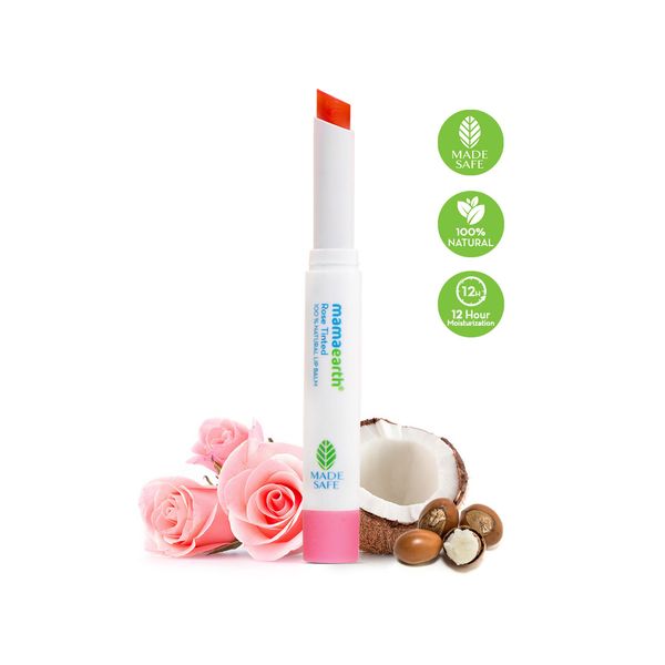 Mamaearth Rose & Castor Oil Lip Balm