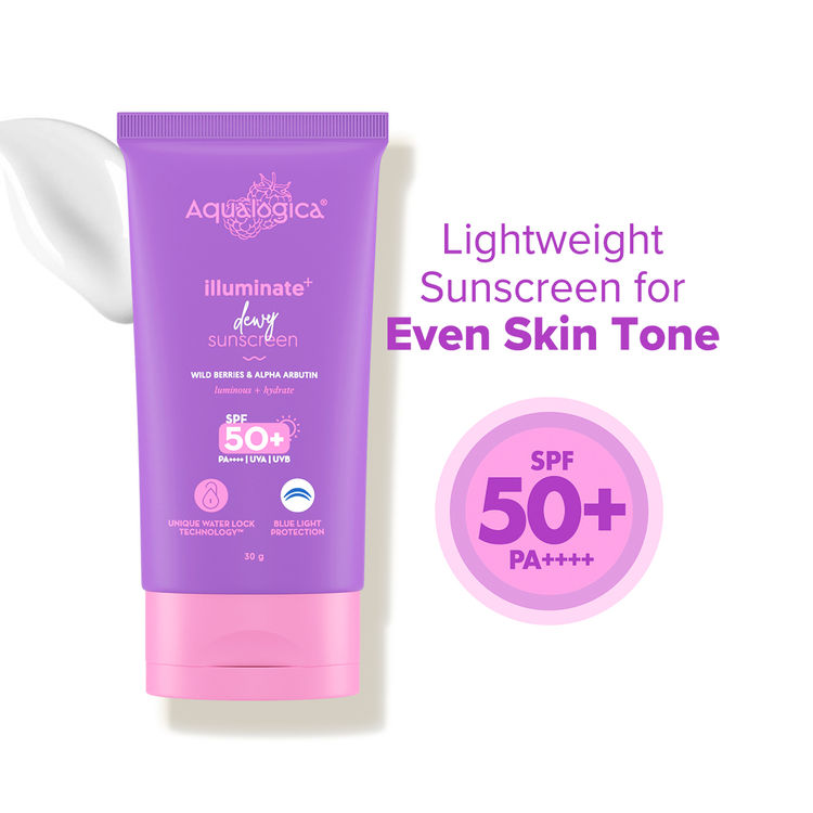 Aqualogica Illuminate Dewy Suncreen