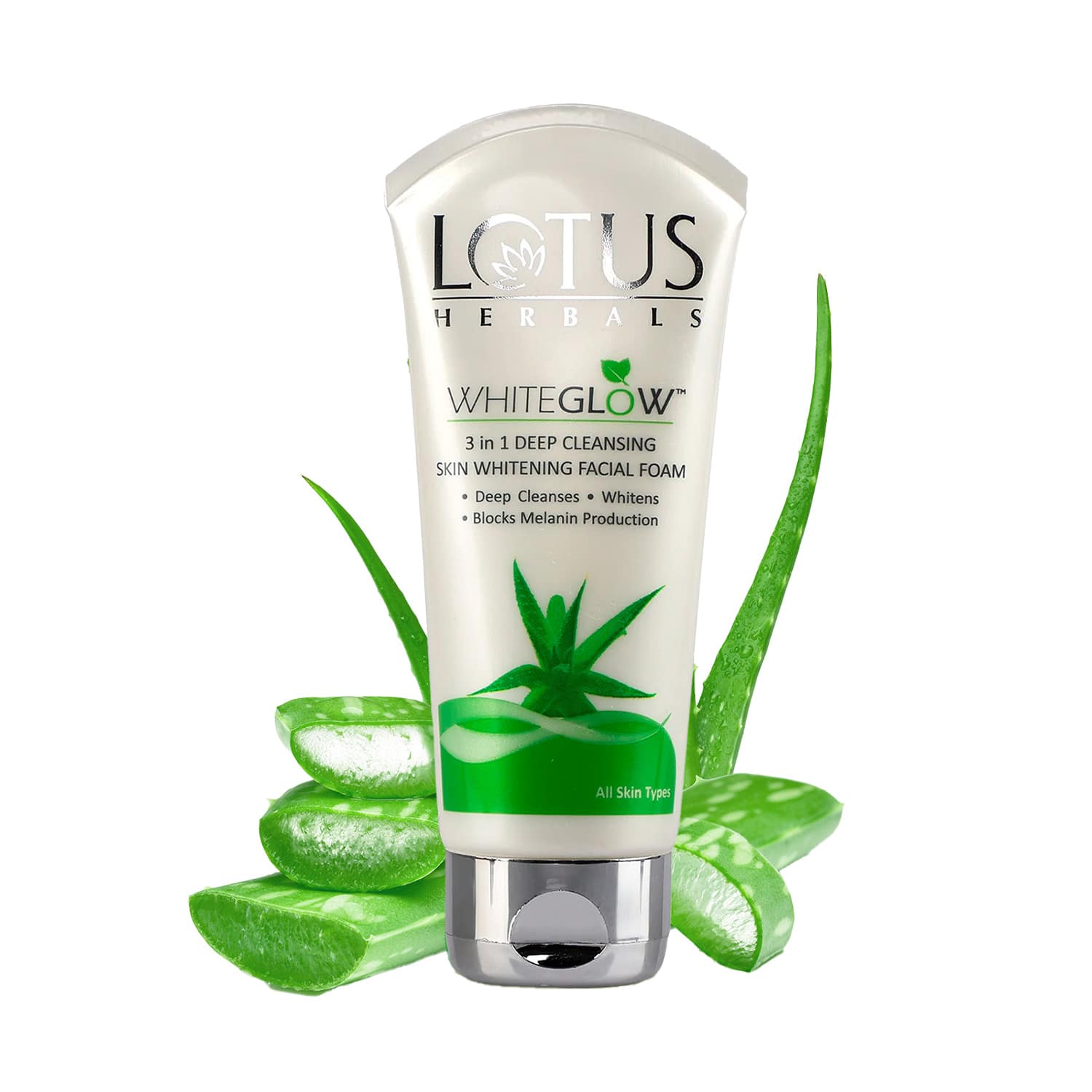 Lotus Herbals Whiteglow Deep Cleansing Facial Foam