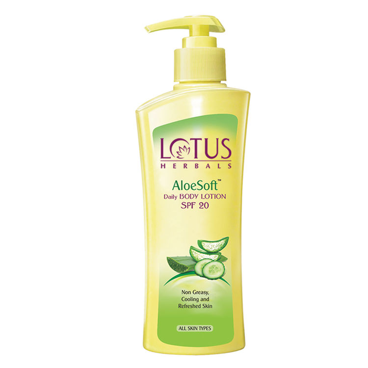Lotus Herbals Aloesoft Body Lotion spf20