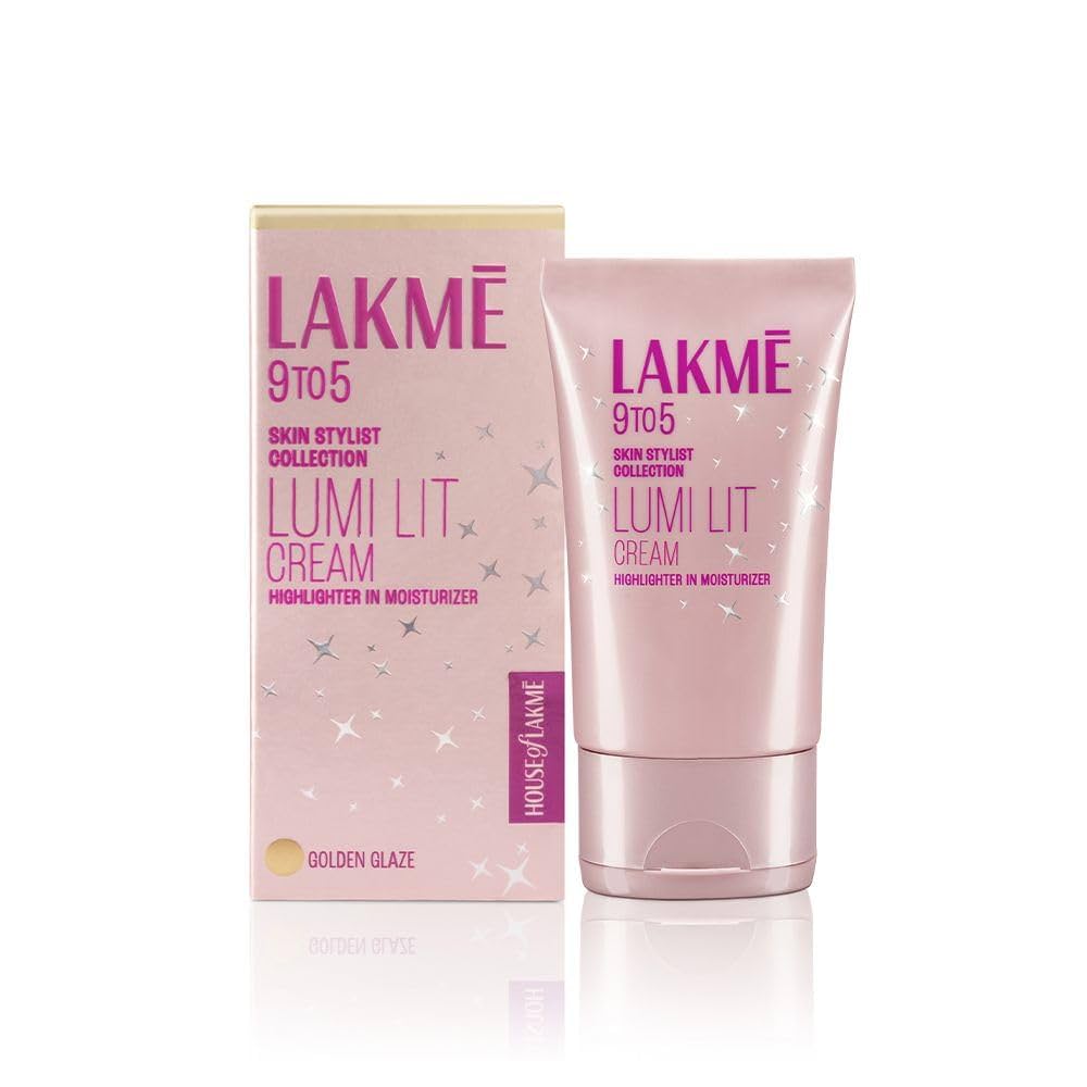 Lakme 9 to 5 Lumi Lit Cream Golden Glaze 60gms