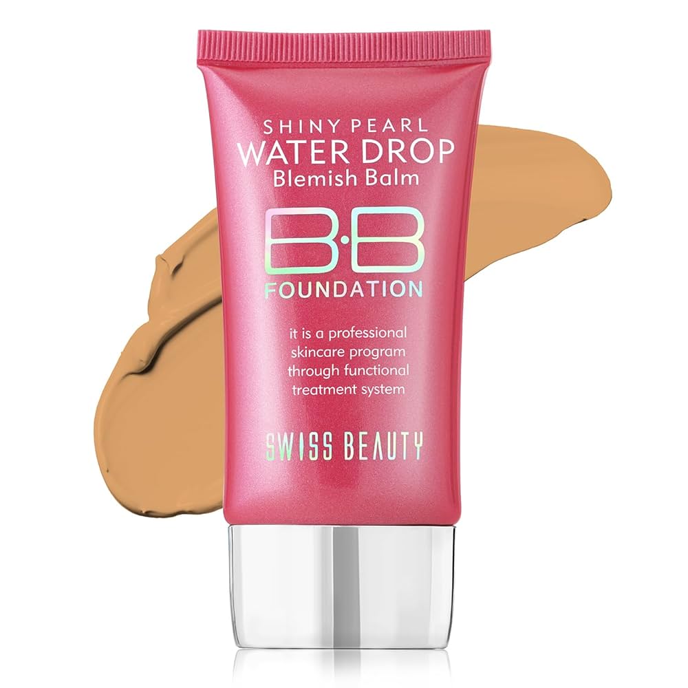 Swiss Beauty Shiny Pearl Water Drop Foundation-06