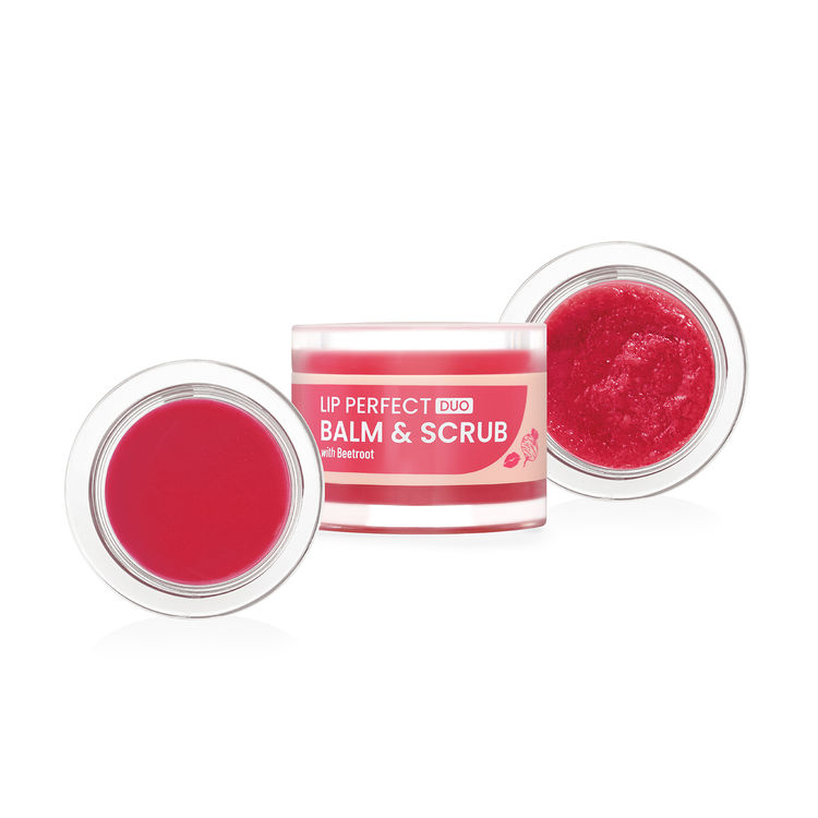 Swiss Beauty Lip Balm & Scrub- Beetroot