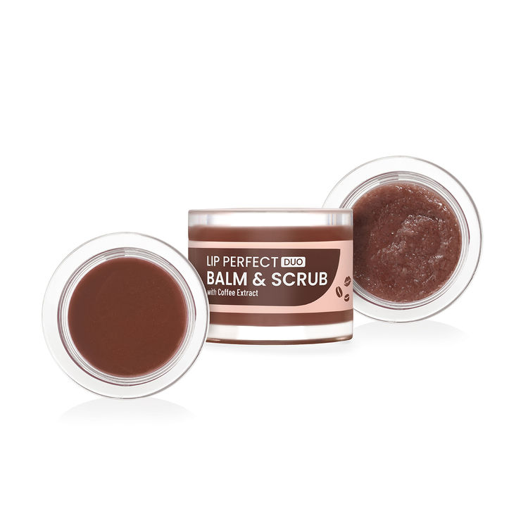 Swiss Beauty Lip Balm & Scrub- Coffee