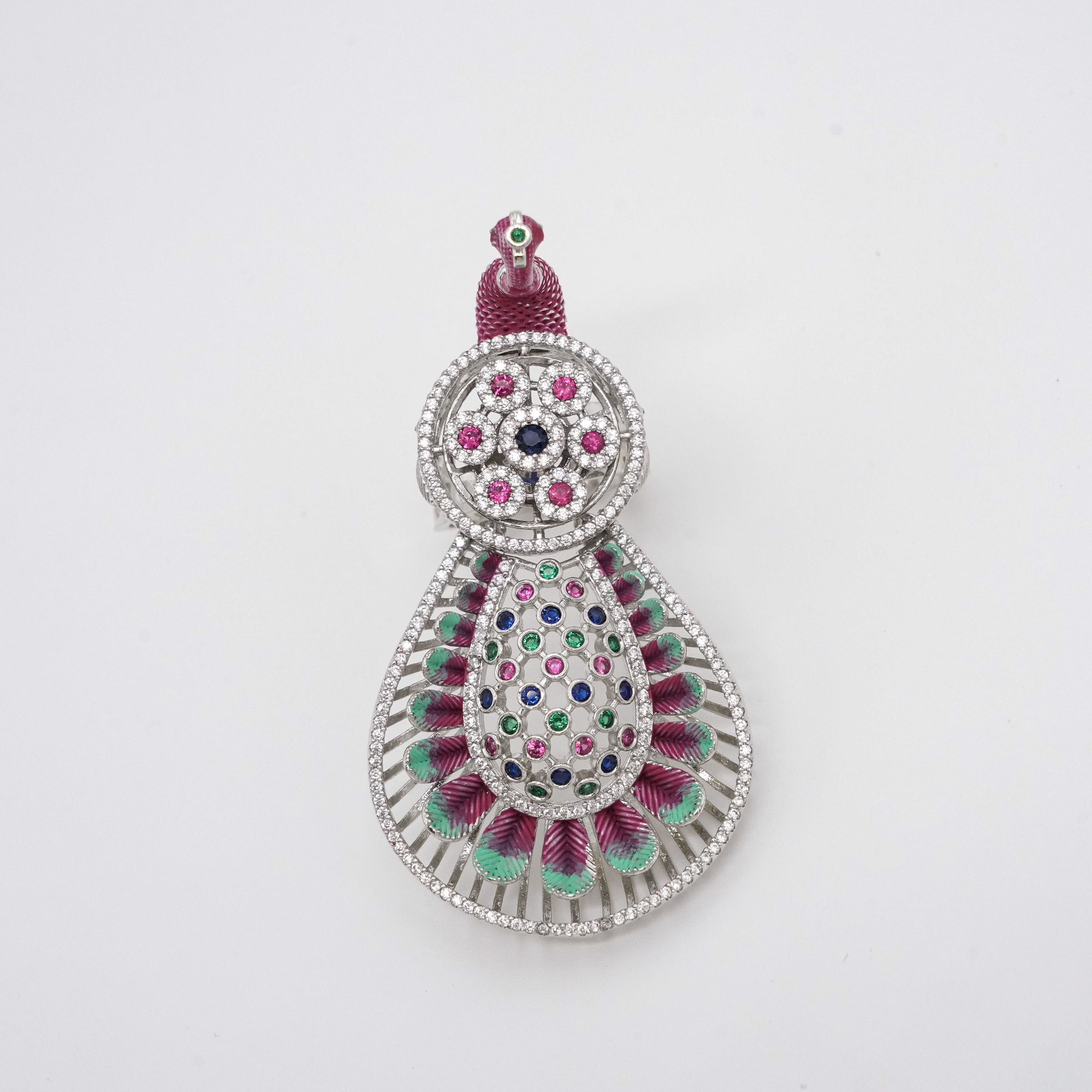 Arham Silver Palace - Stone Work Ring