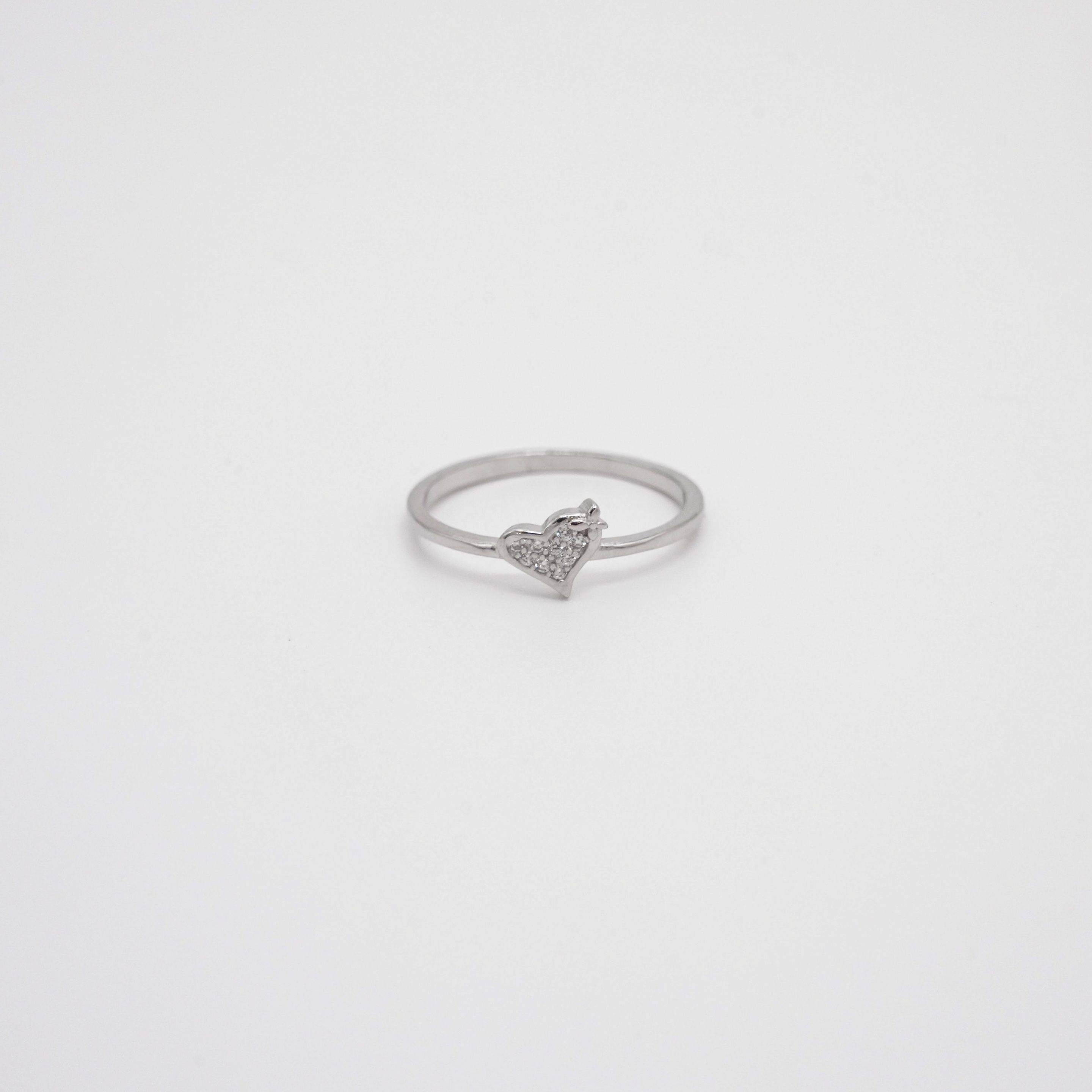Arham Silver Palace - Silver Heart Ring
