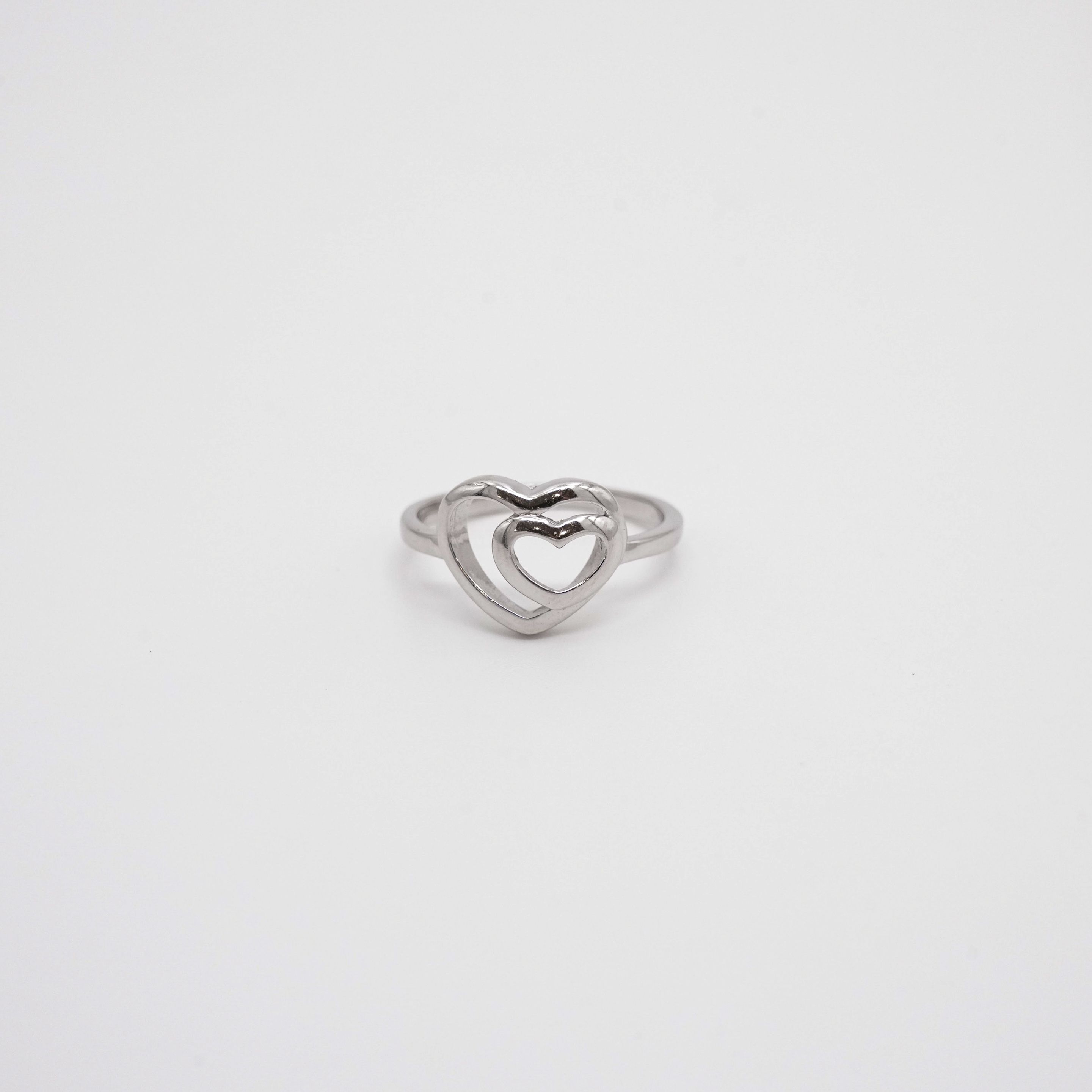 Arham Silver Palace - Silver Heart Ring