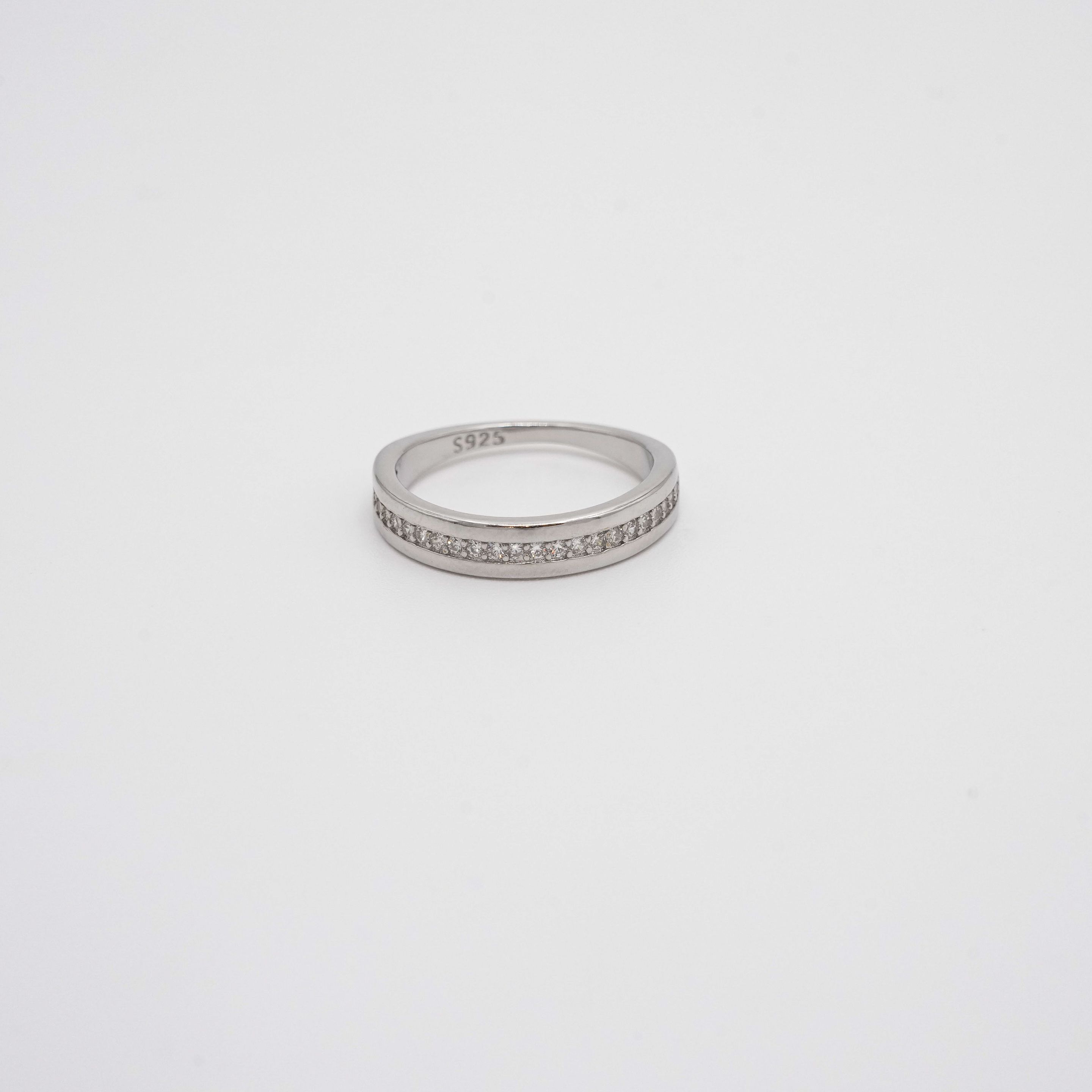 Arham Silver Palace - Silver Eternity Ring