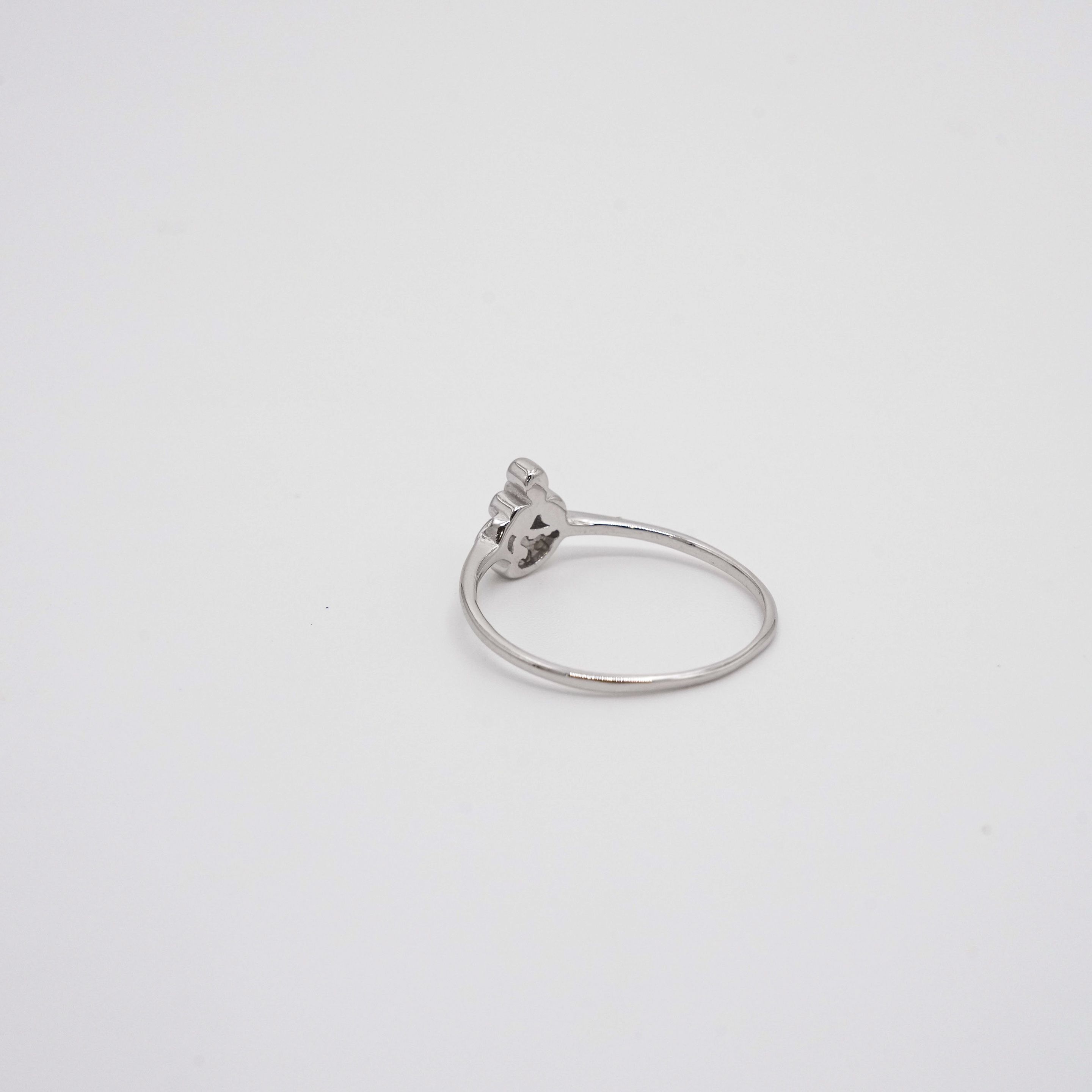 Arham Silver Palace - Silver Crown Ring