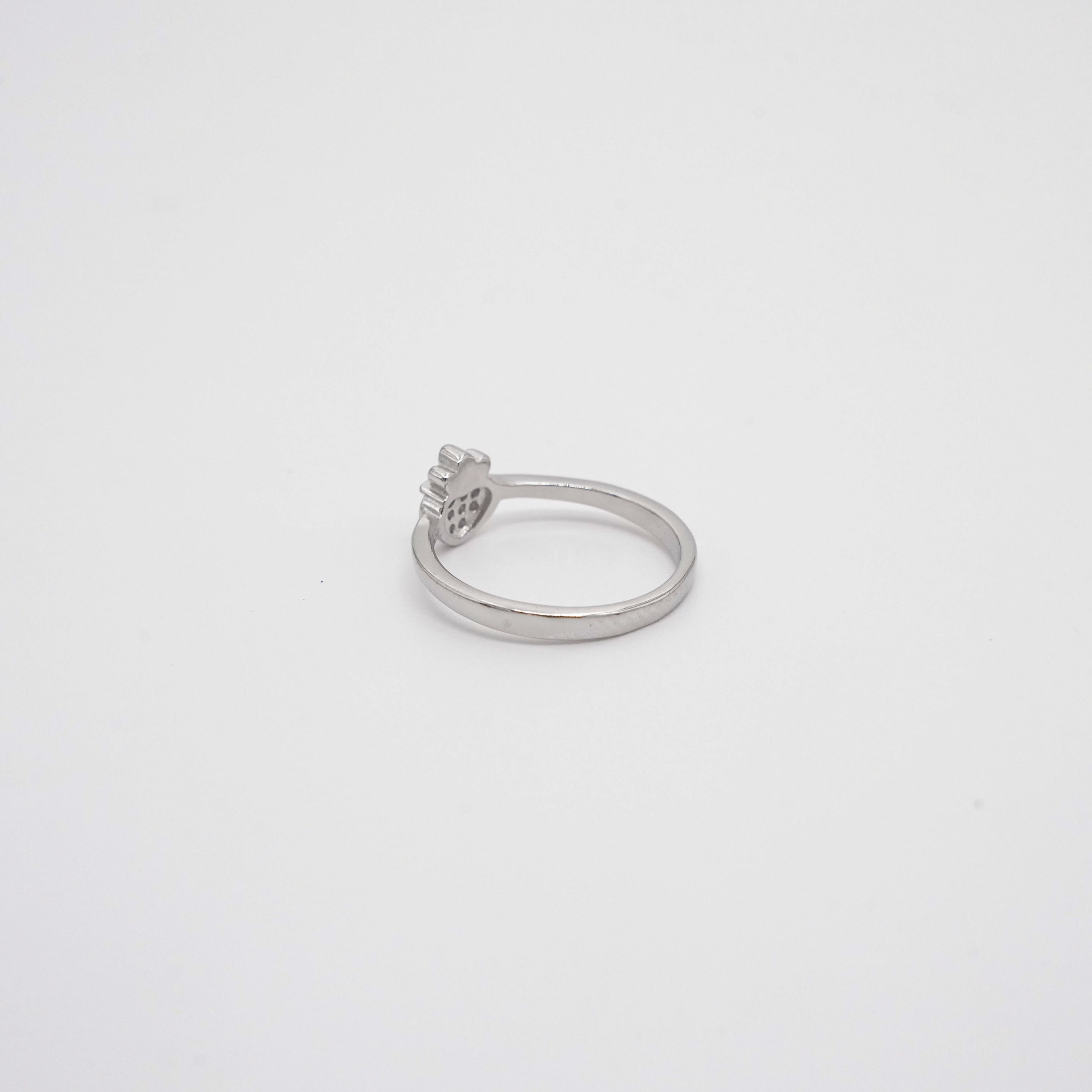 Arham Silver Palace - Silver Heart Ring