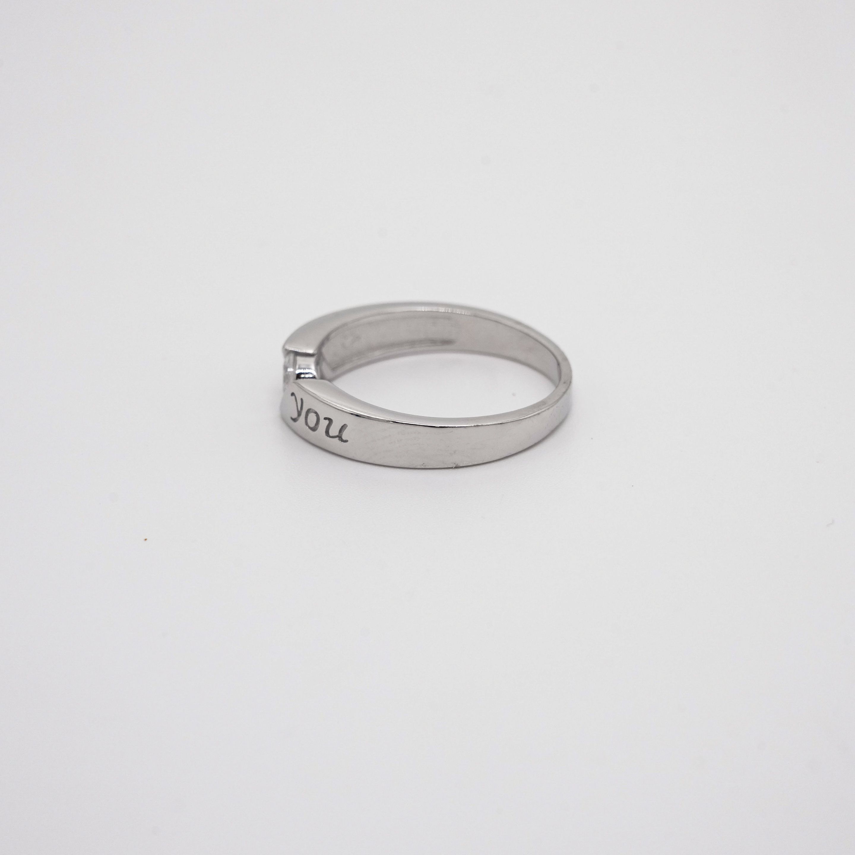 Arham Silver Palace - Silver Love Ring