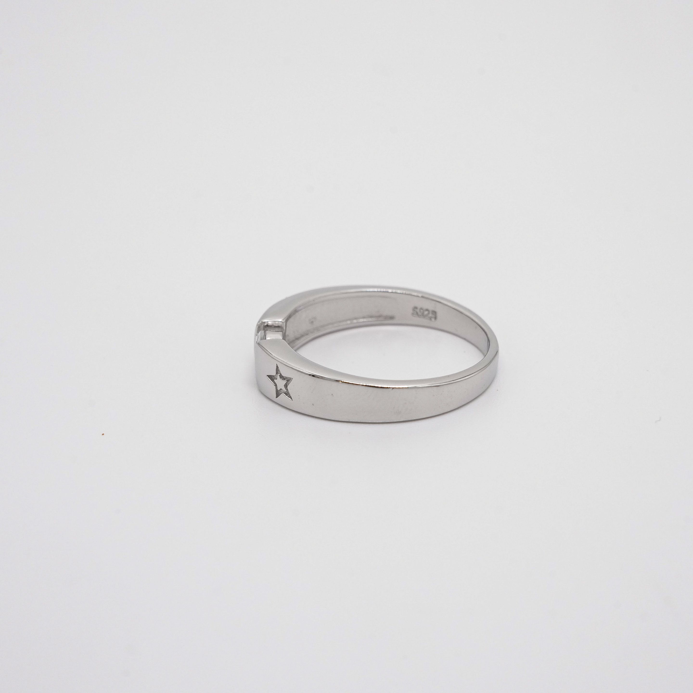 Arham Silver Palace - Silver Star Ring