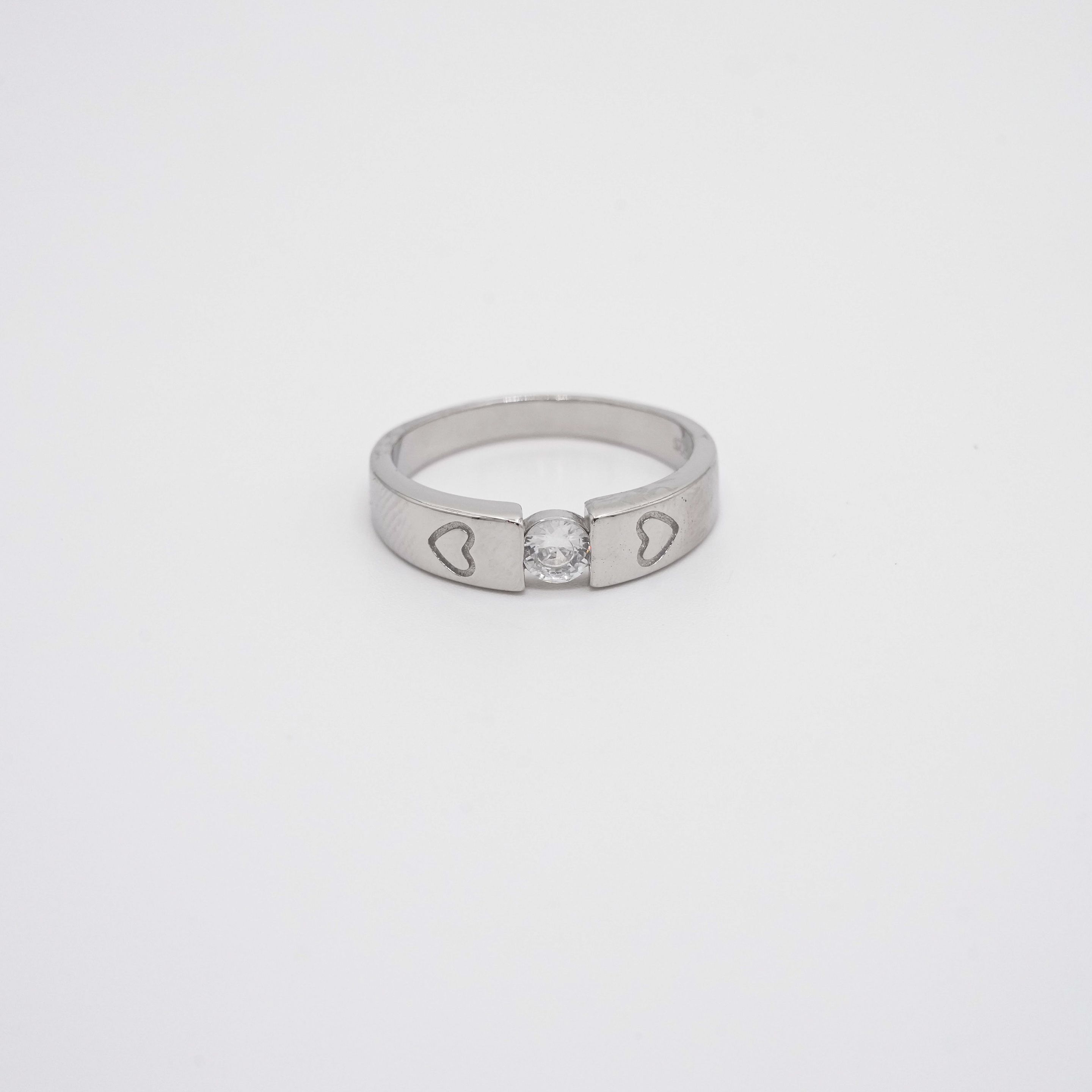 Arham Silver Palace - Silver Heart Ring