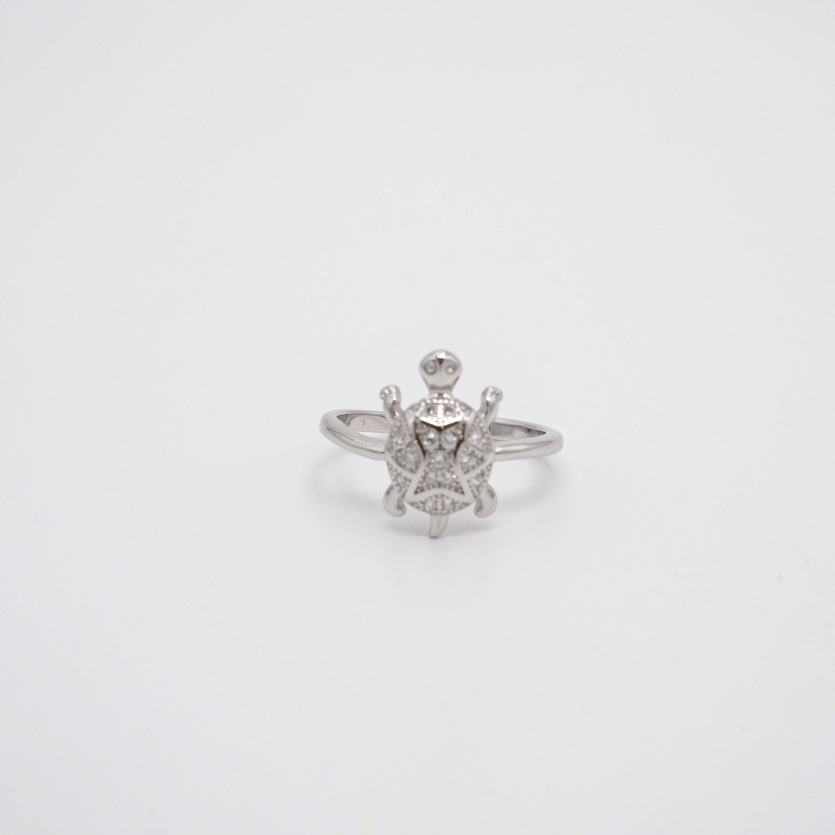 Arham Silver Palace - Silver Turtle Ring