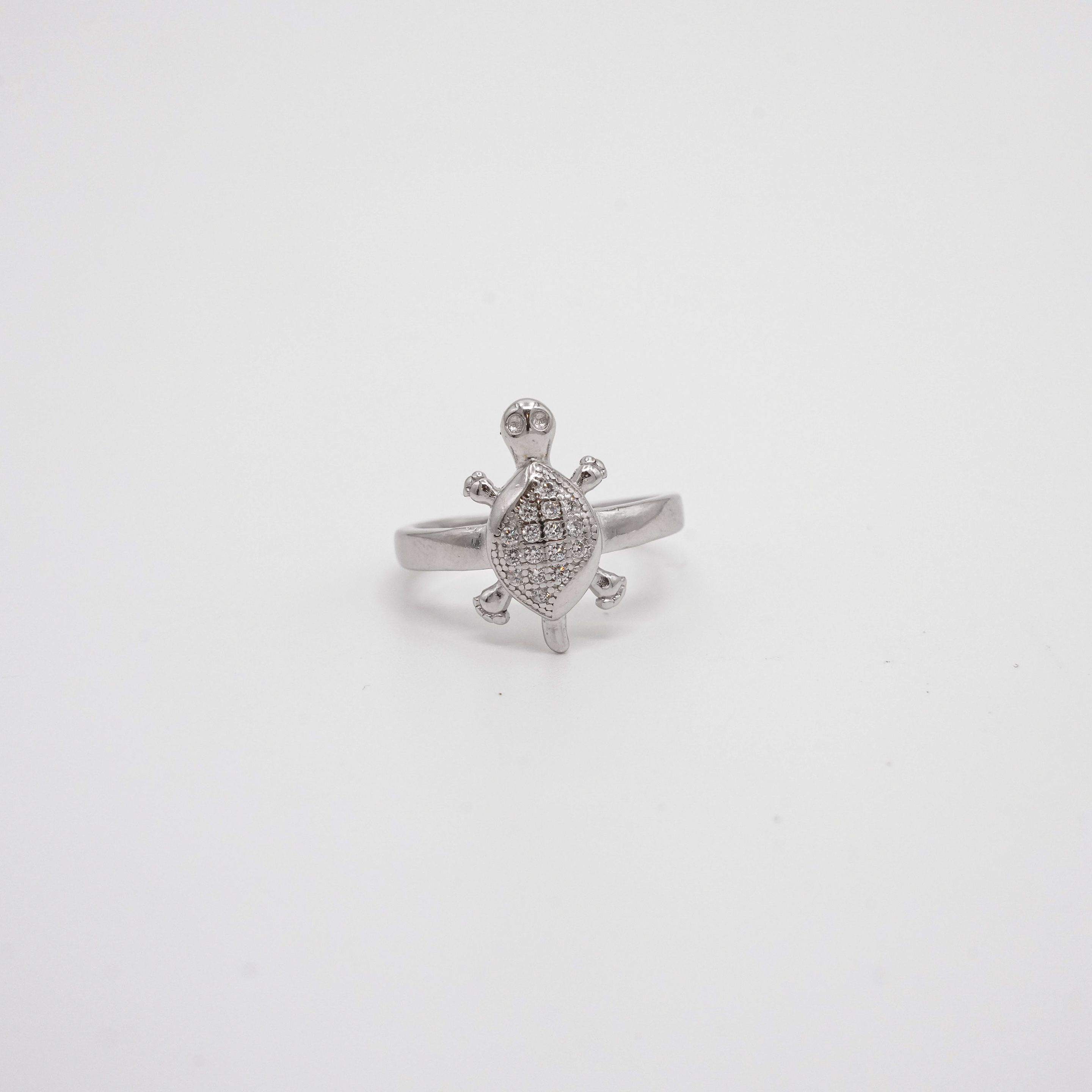 Arham Silver Palace - Silver Turtle Ring