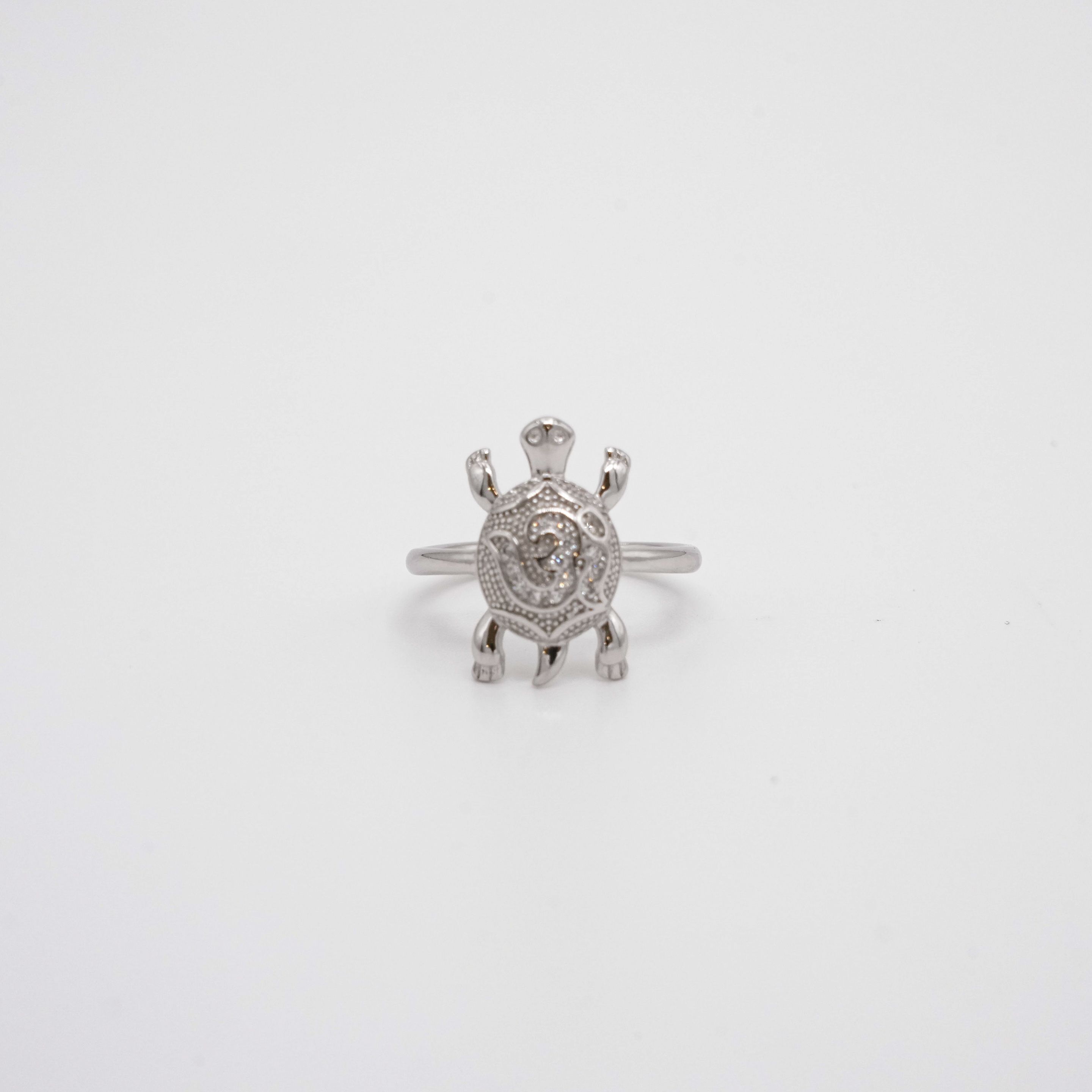 Arham Silver Palace - Silver Turtle Ring