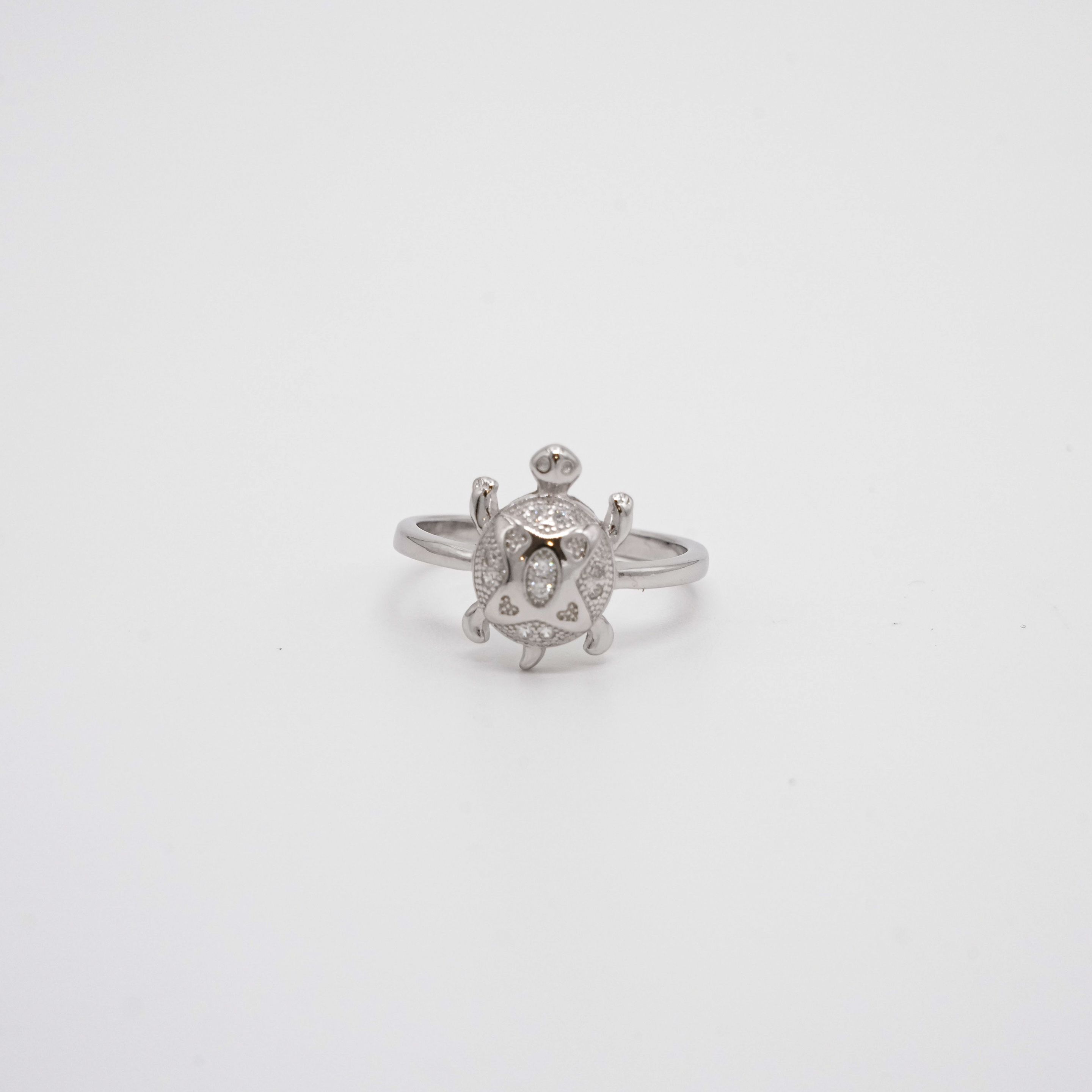 Arham Silver Palace - Silver Turtle Ring