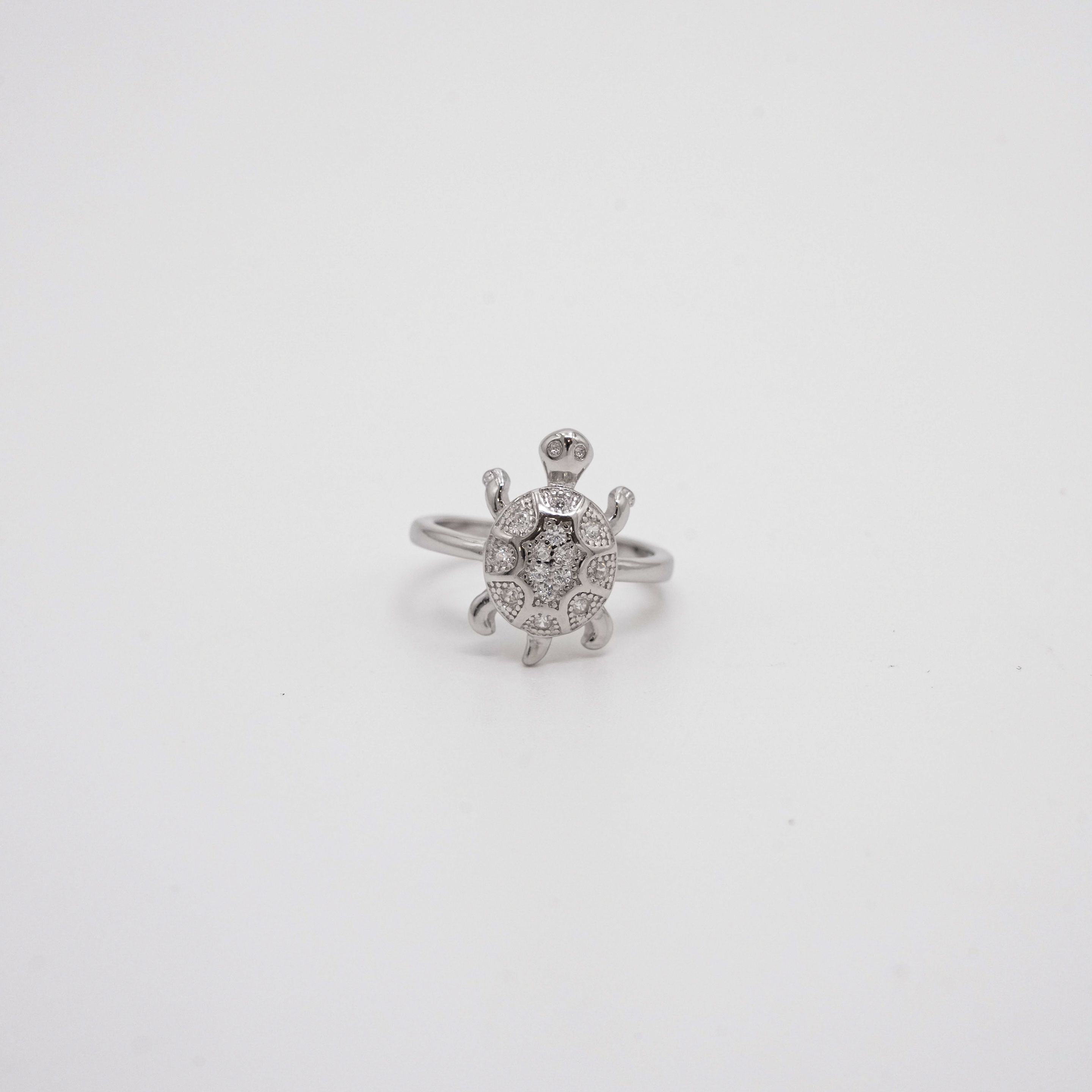 Arham Silver Palace - Silver Turtle Ring