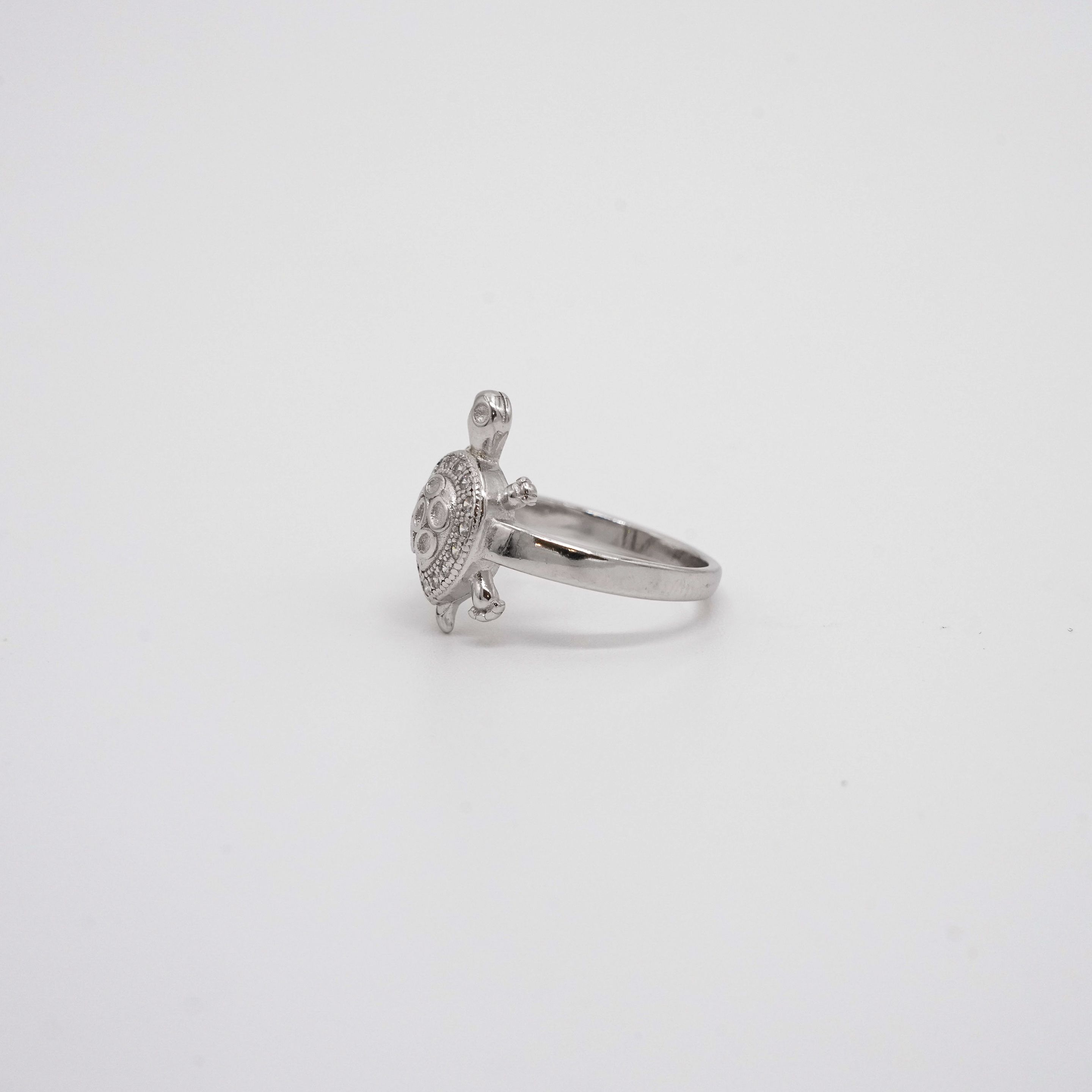 Arham Silver Palace - Silver Turtle Ring