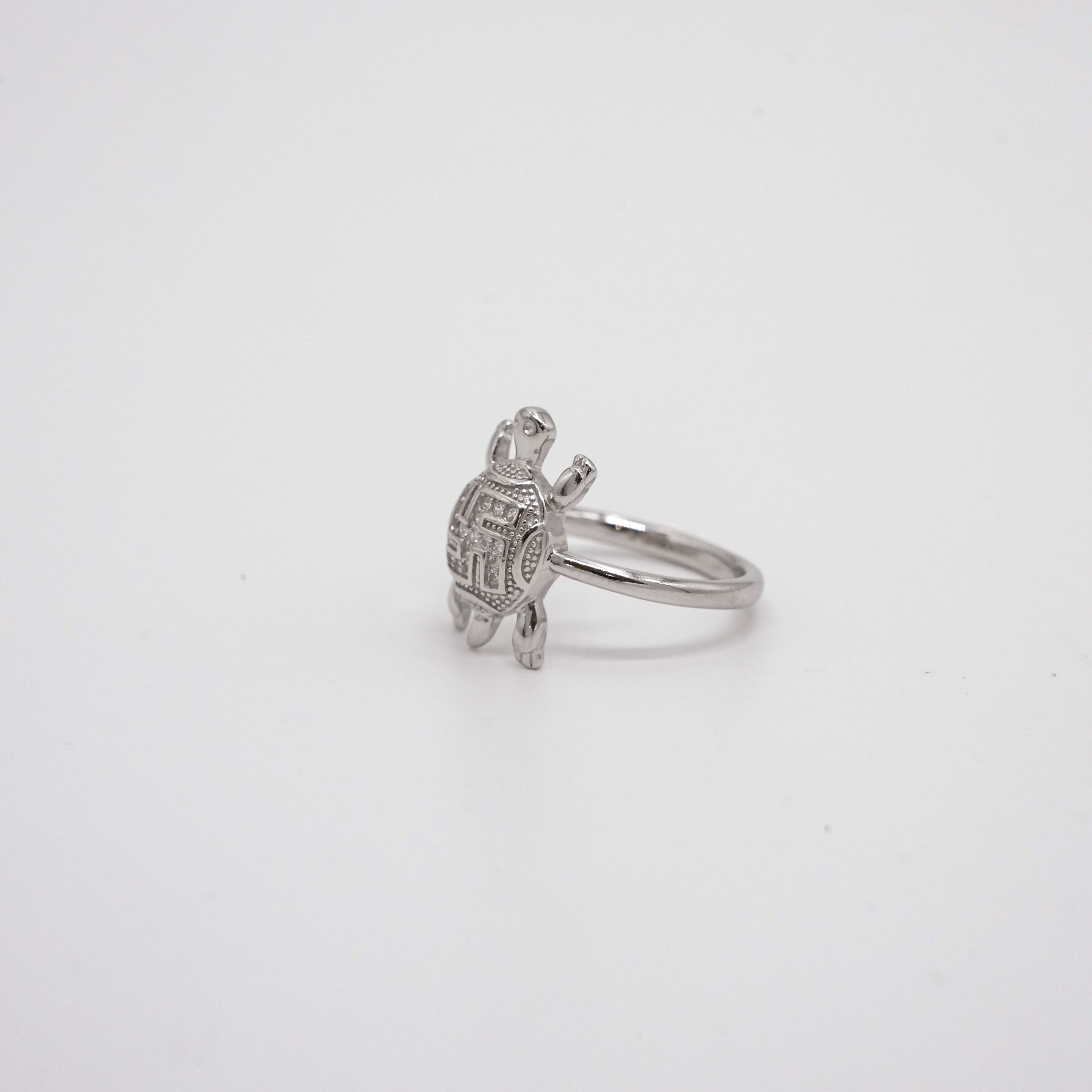 Arham Silver Palace - Silver Turtle Ring