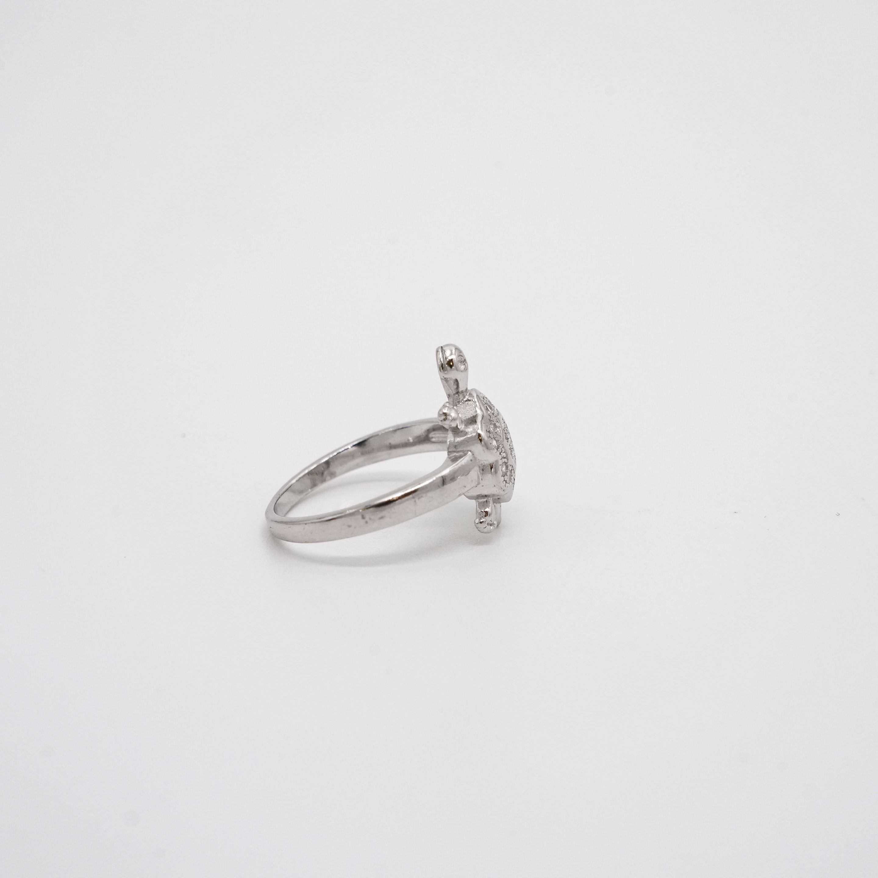 Arham Silver Palace - Silver Turtle Ring
