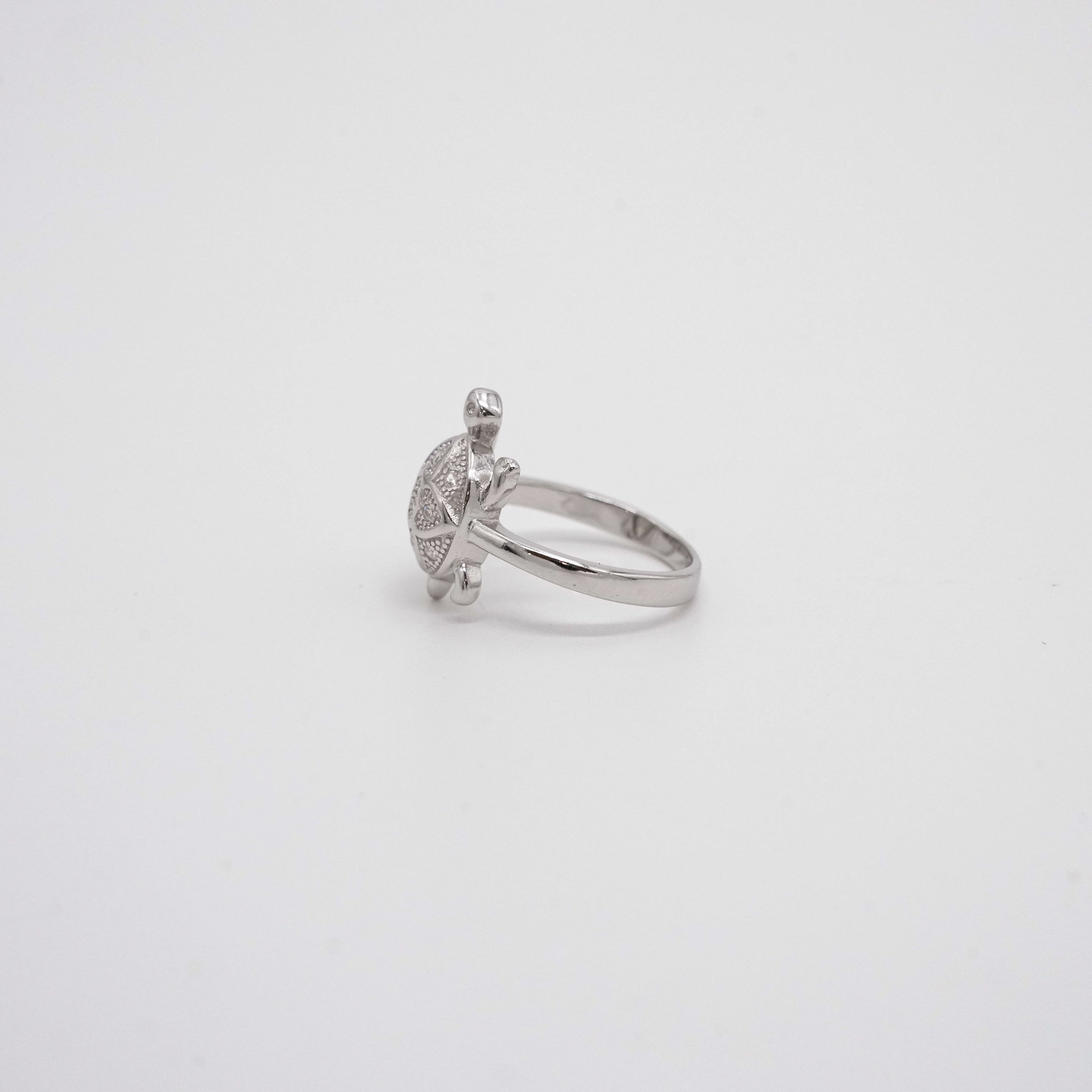 Arham Silver Palace - Silver Turtle Ring