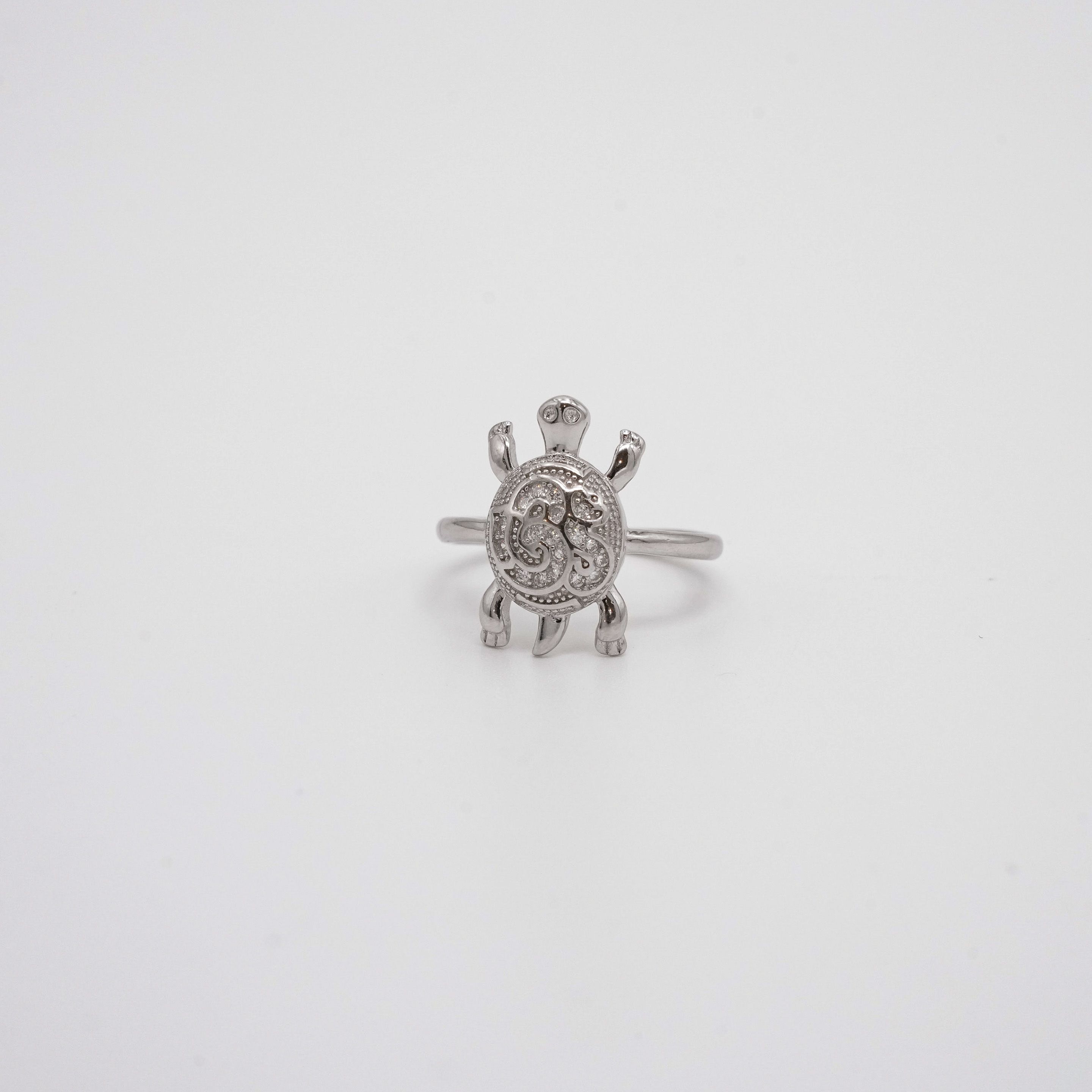 Arham Silver Palace - Silver Turtle Ring
