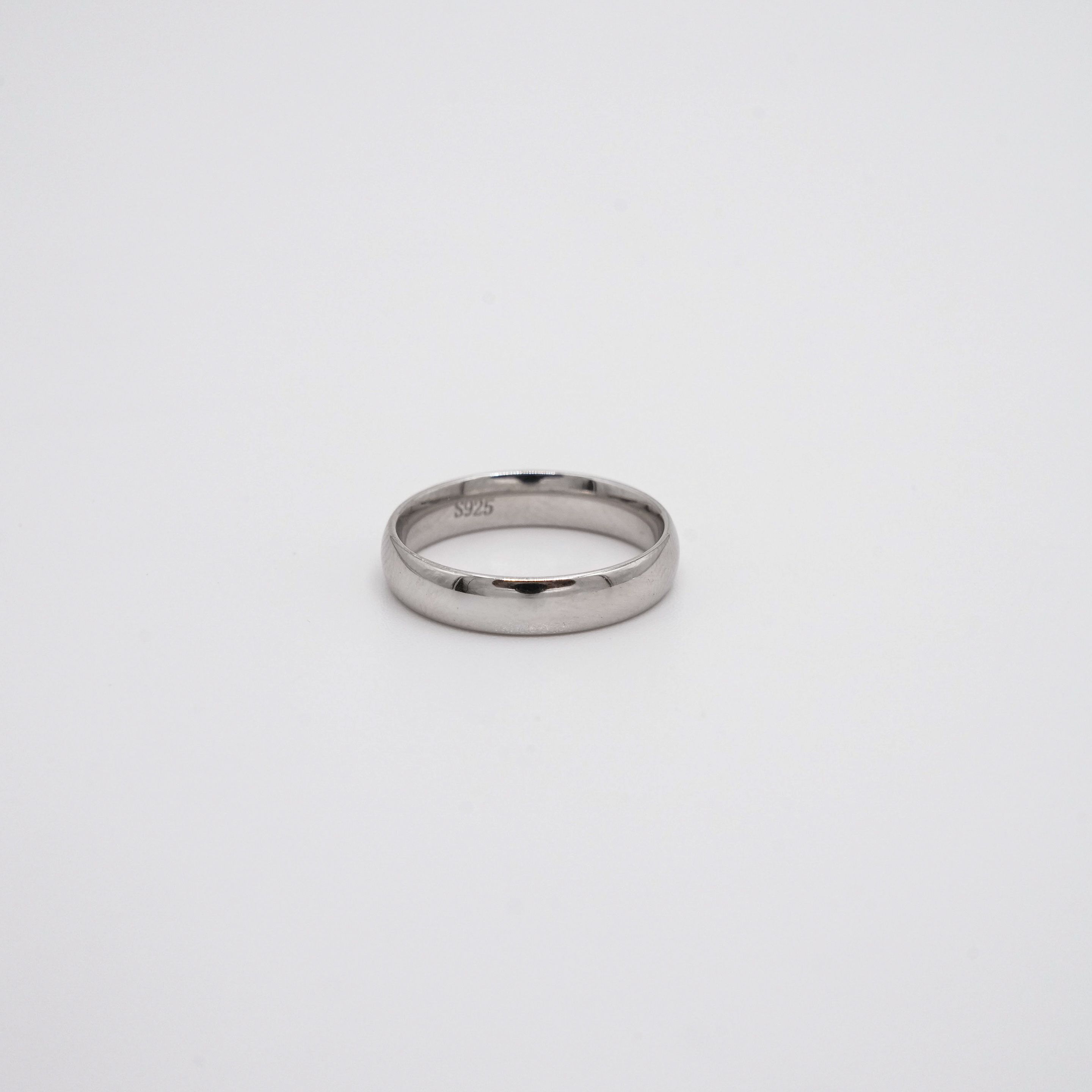 Silver Plain Ring