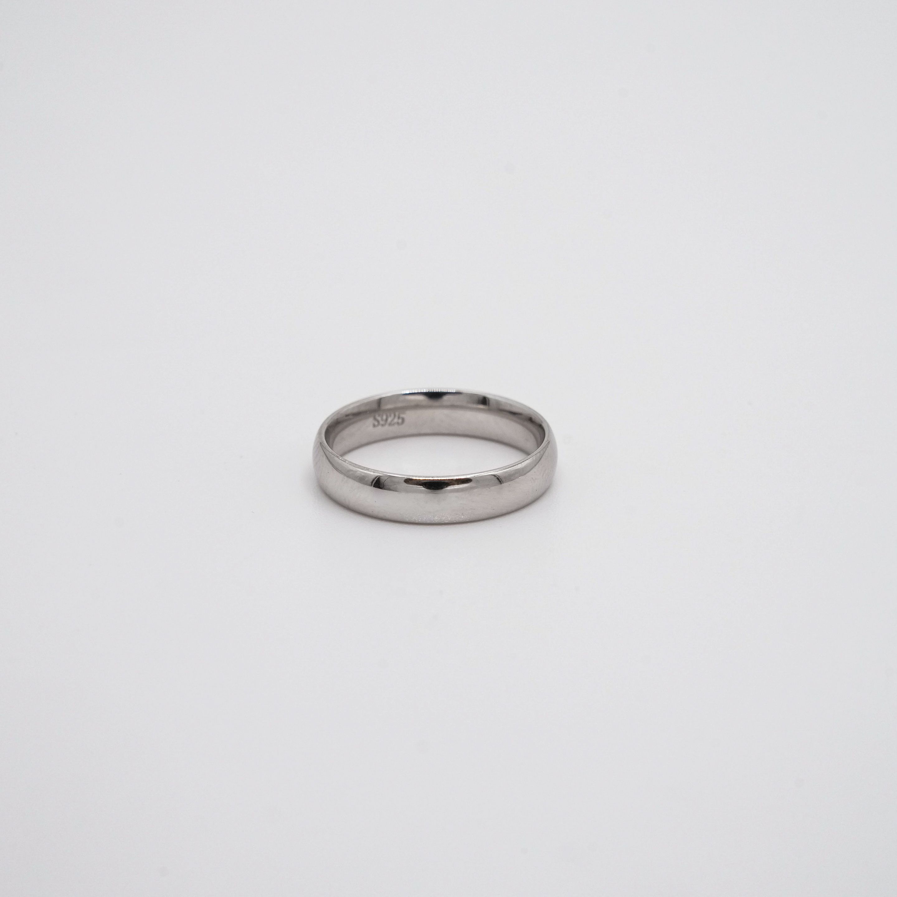 Silver Plain Ring