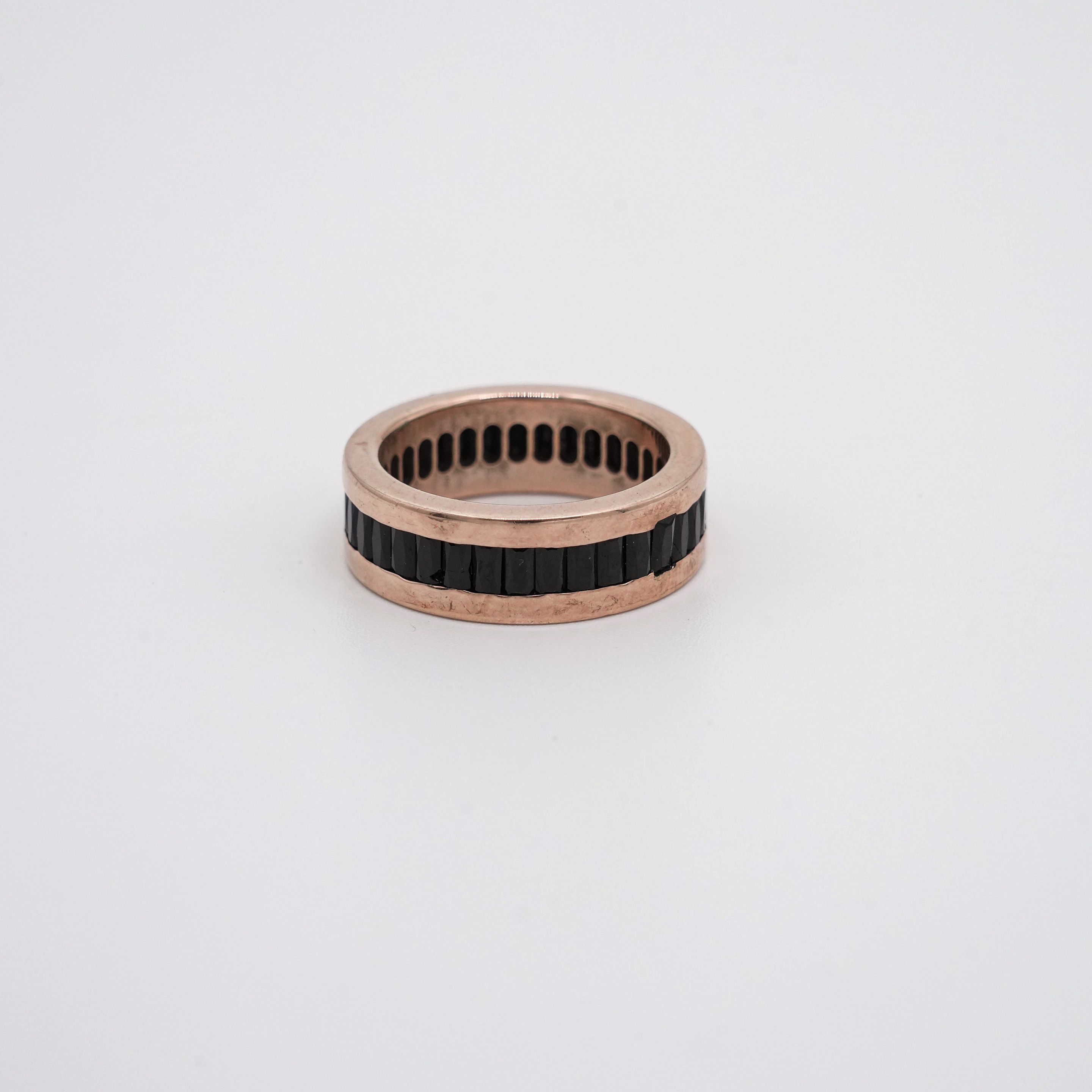 Arham Silver Palace - Black Stone Ring