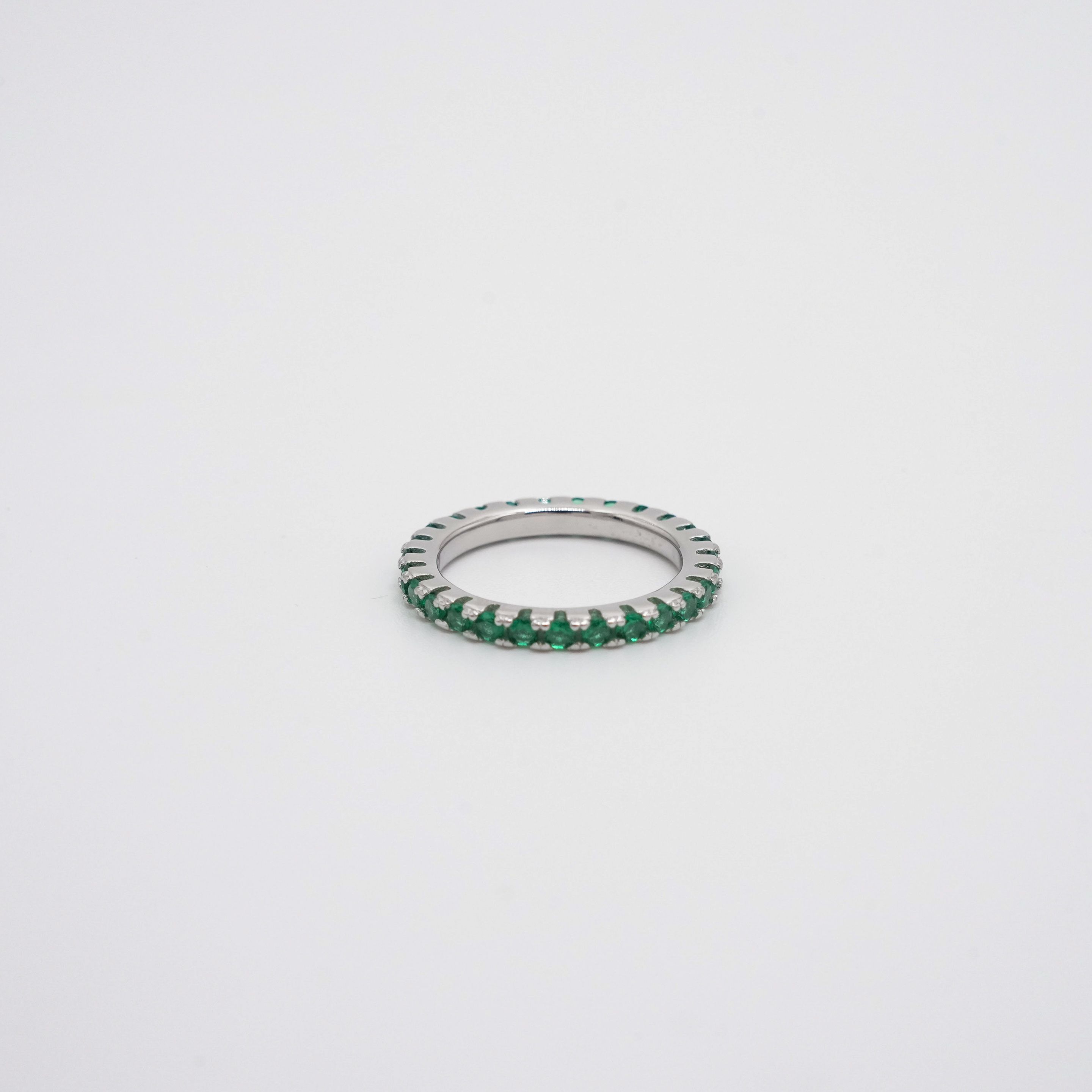 Arham Silver Palace - Silver Eternity Ring