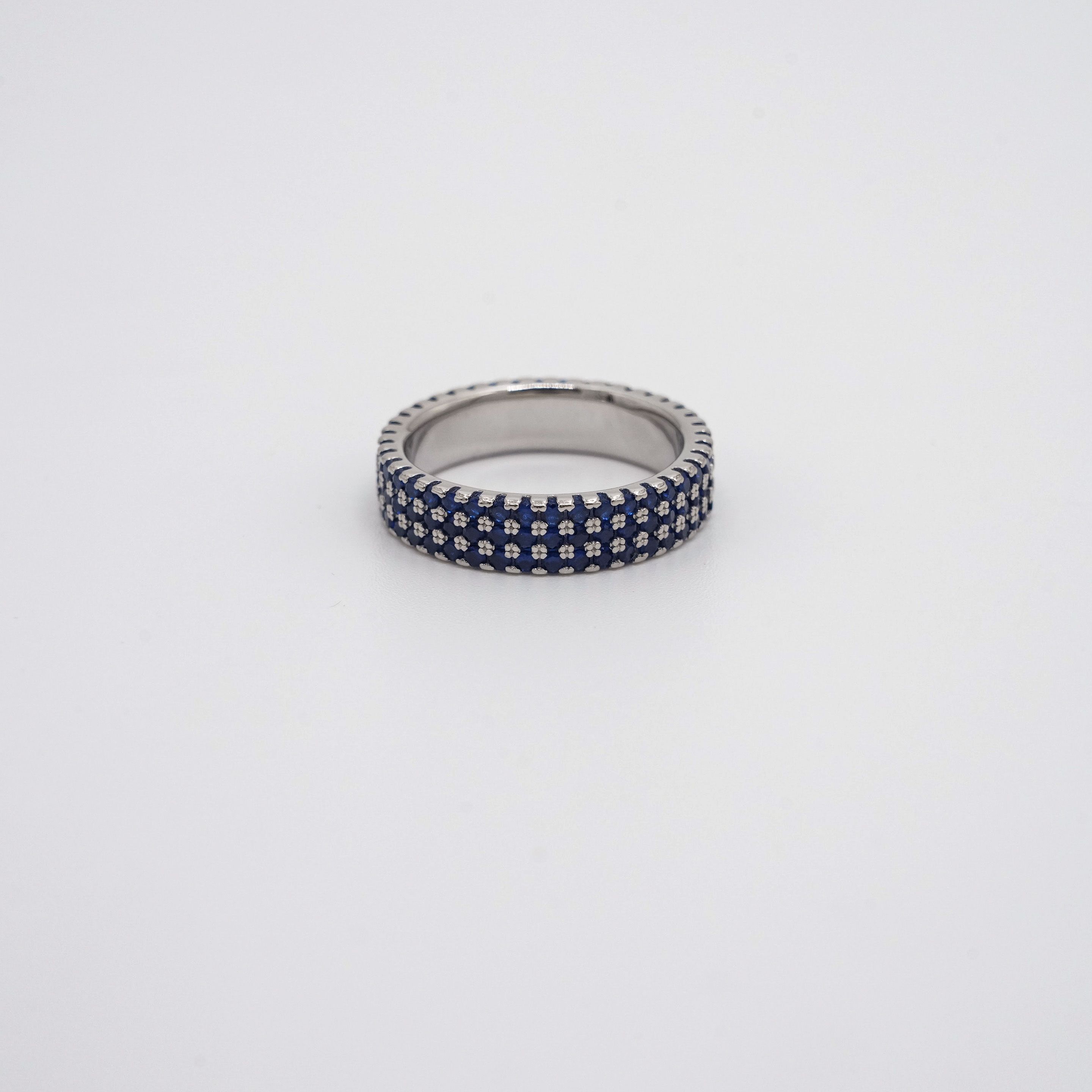 Arham Silver Palace - Silver Stone Ring