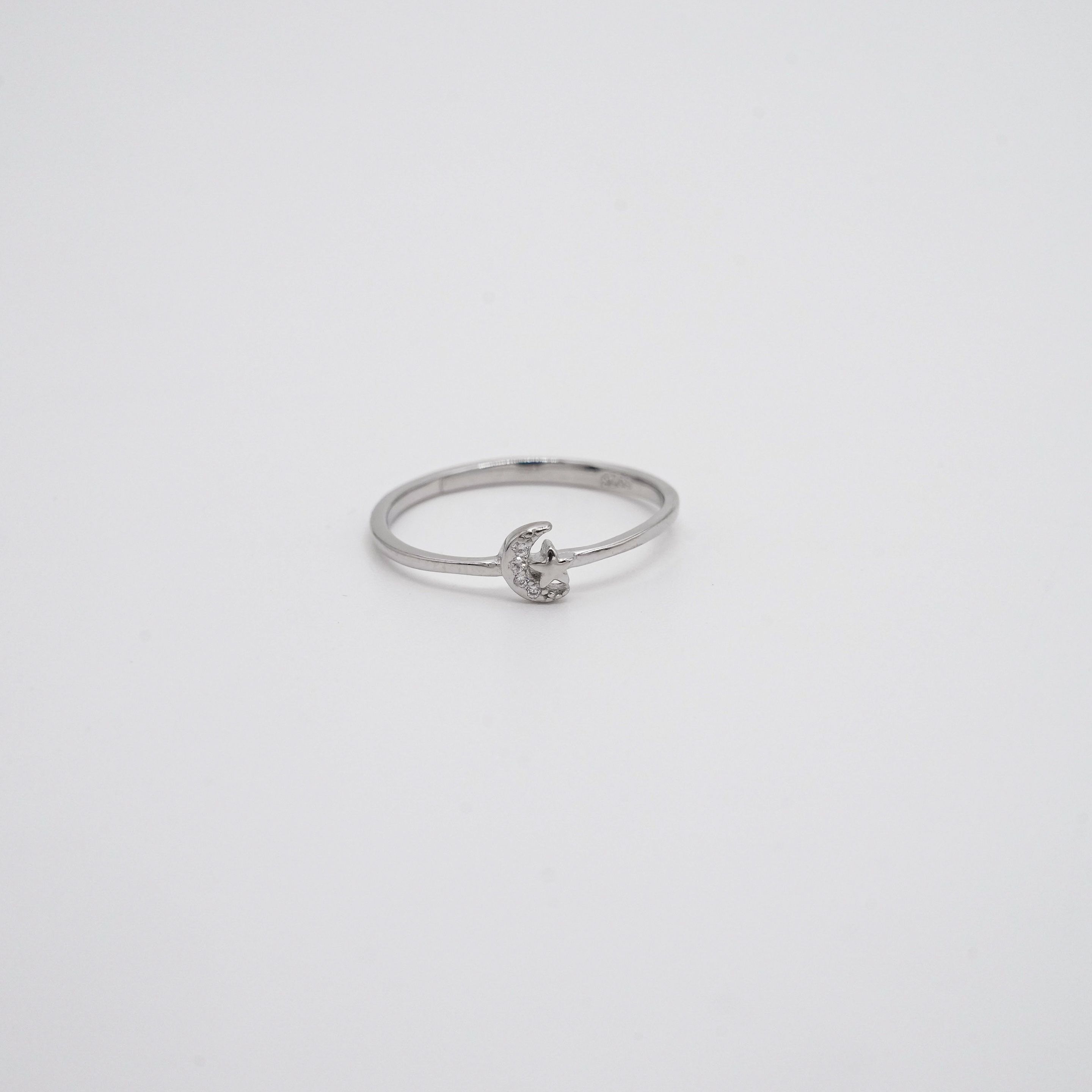 Arham Silver Palace - Silver Stone Ring